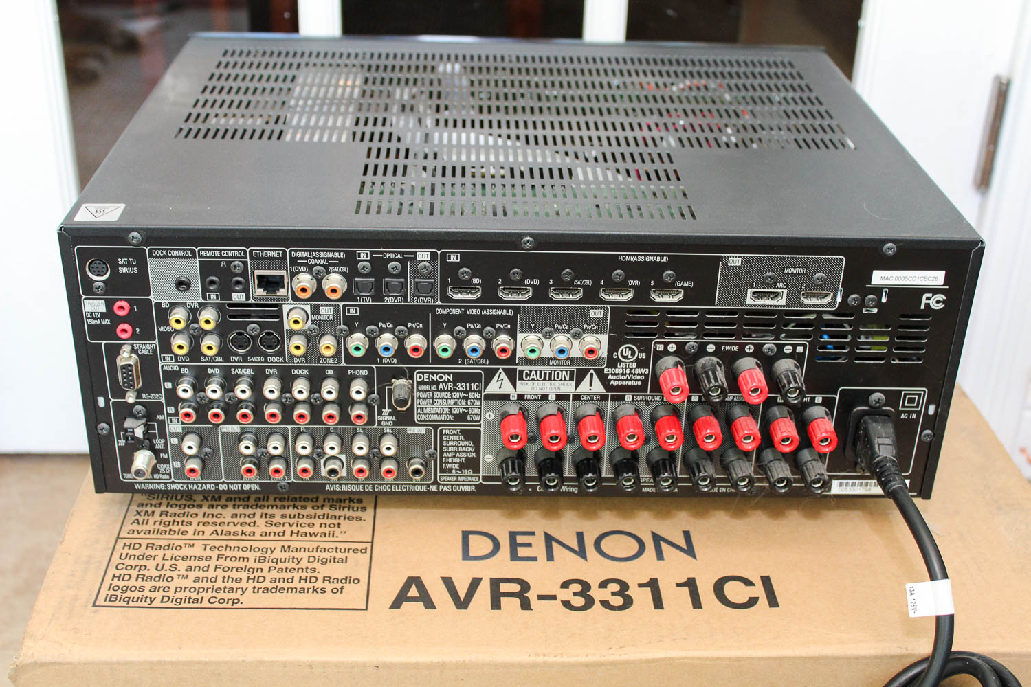 Denon AVR3311CI Surround Receiver EBTH