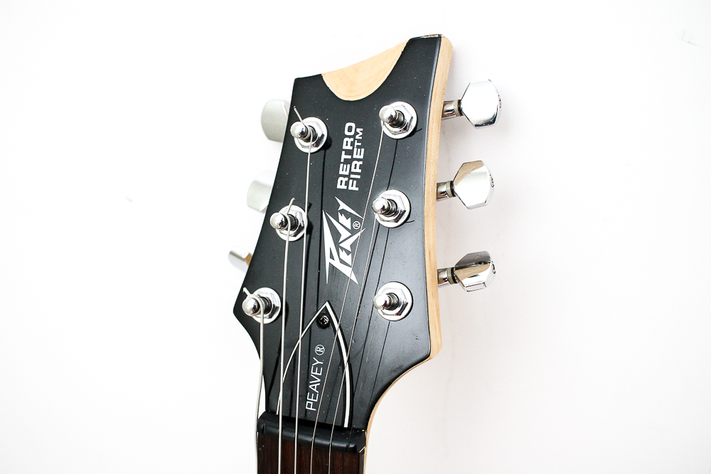 Peavey Retro Fire Electric Guitar in Metallic Orange EBTH