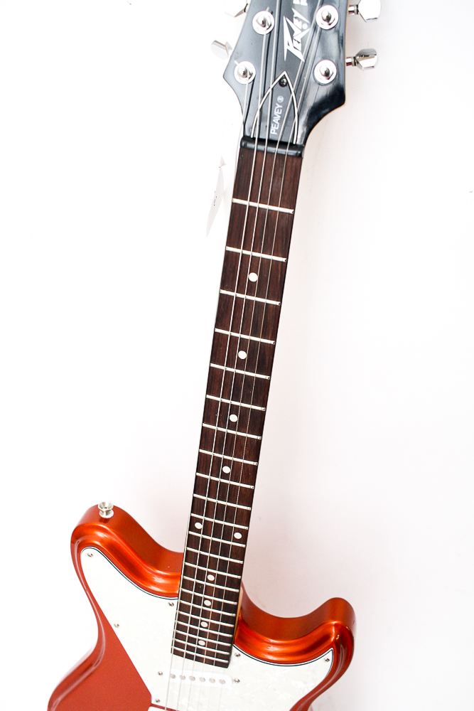 Peavey Retro Fire Electric Guitar in Metallic Orange EBTH