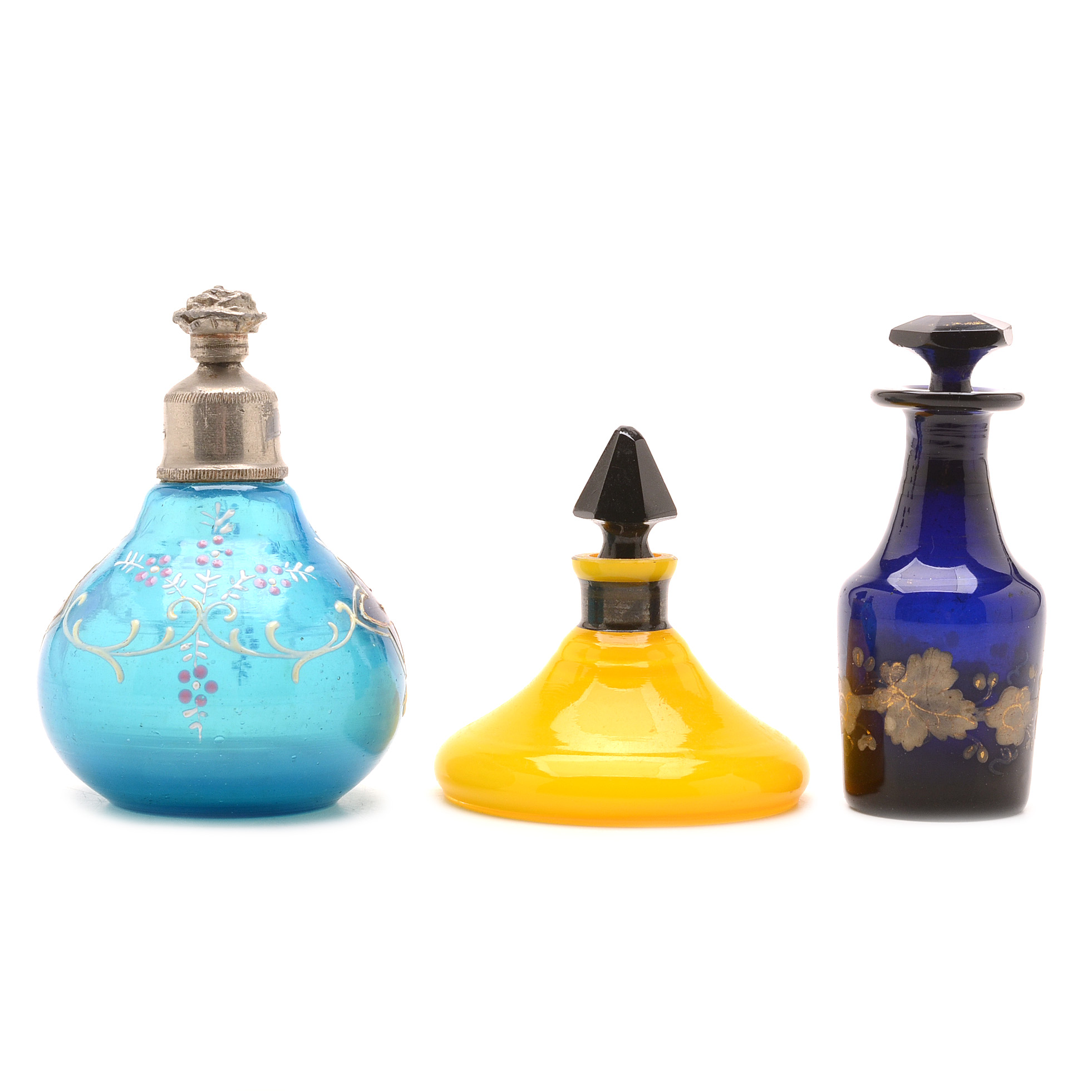Blown Glass Perfume Bottles EBTH