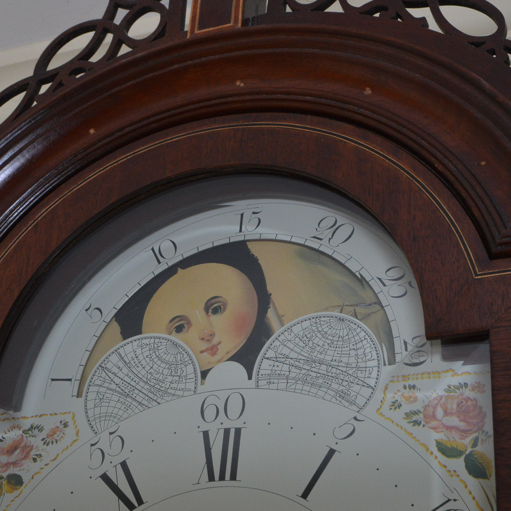 Reproduction Simon Willard Tall Case Clock EBTH