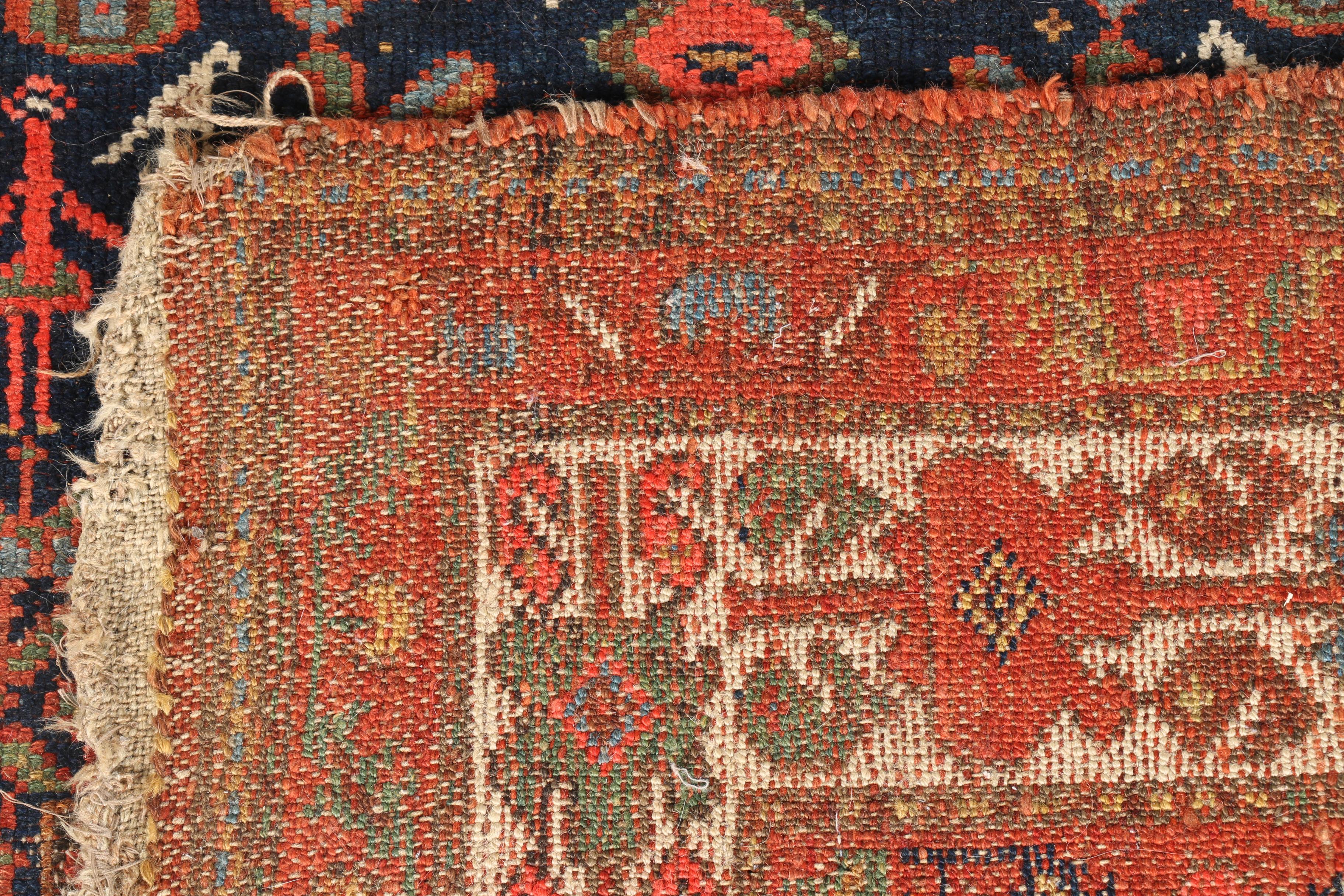 Antique Persian Qashqai Area Rug EBTH