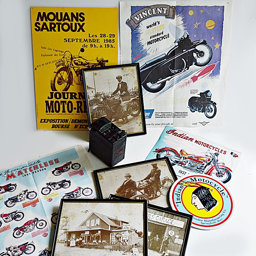 Vintage Motorcycle Collectibles and Accessories EBTH