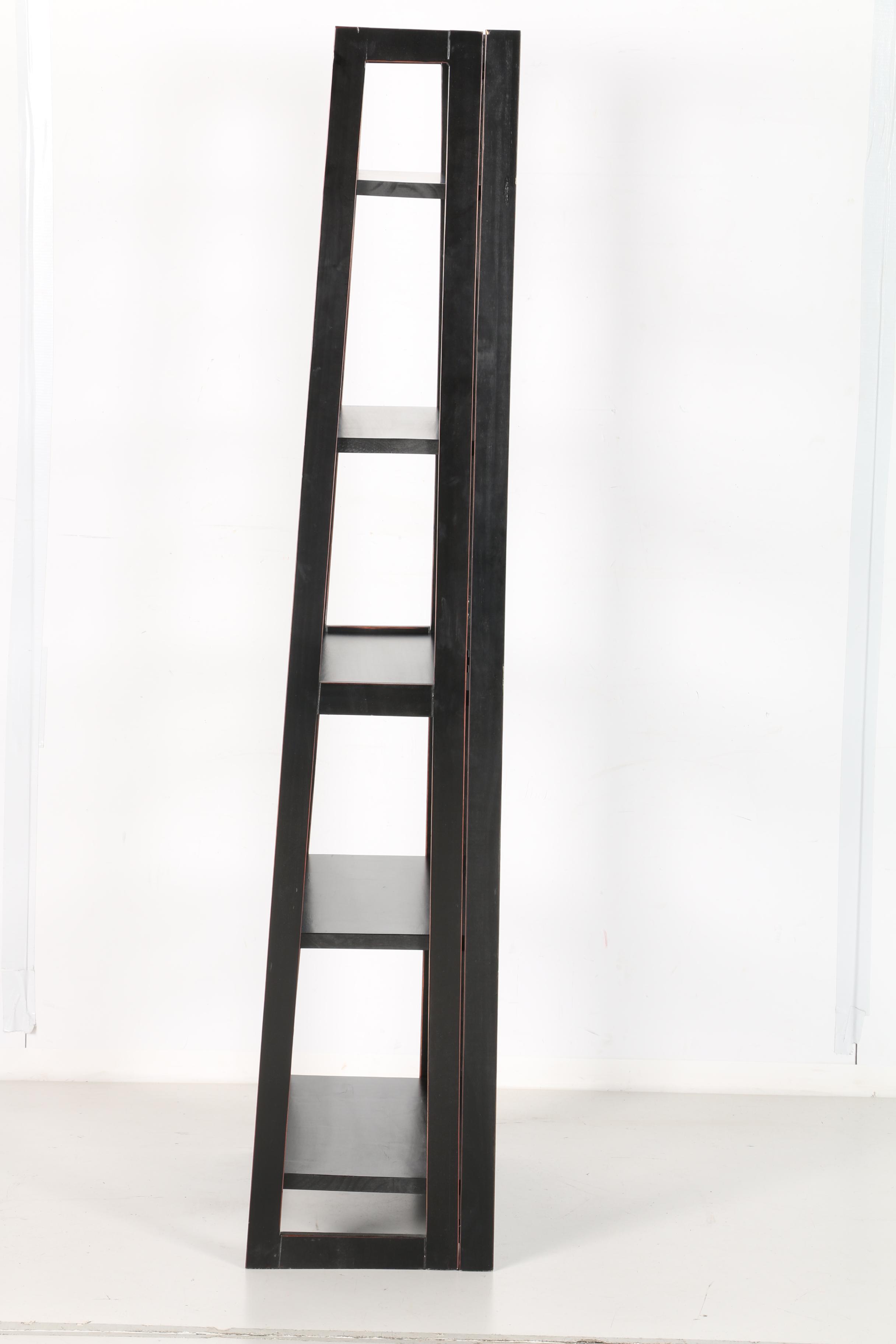 Contemporary Folding Bookcase by Pier 1 Imports EBTH