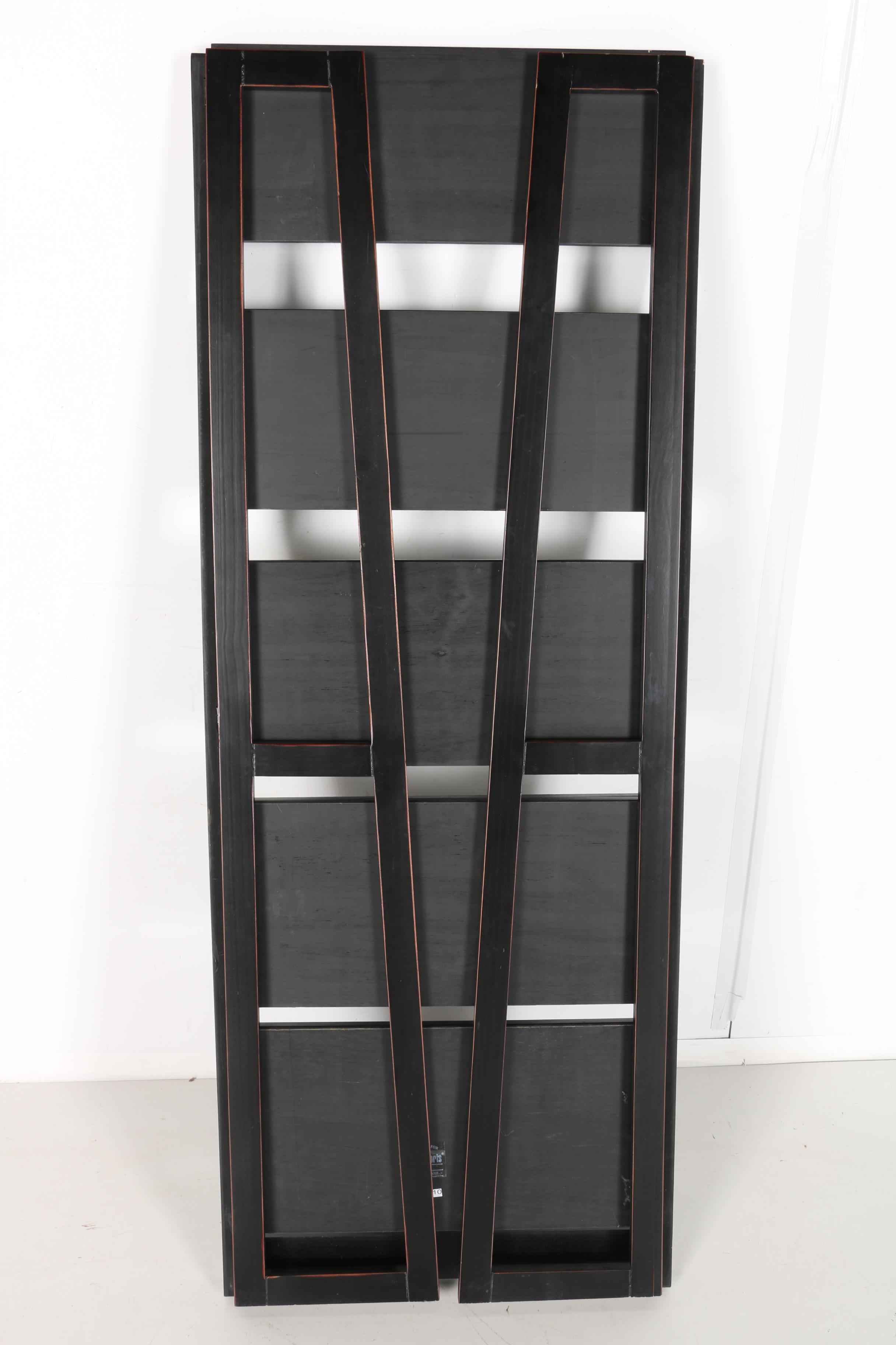 Contemporary Folding Bookcase by Pier 1 Imports EBTH