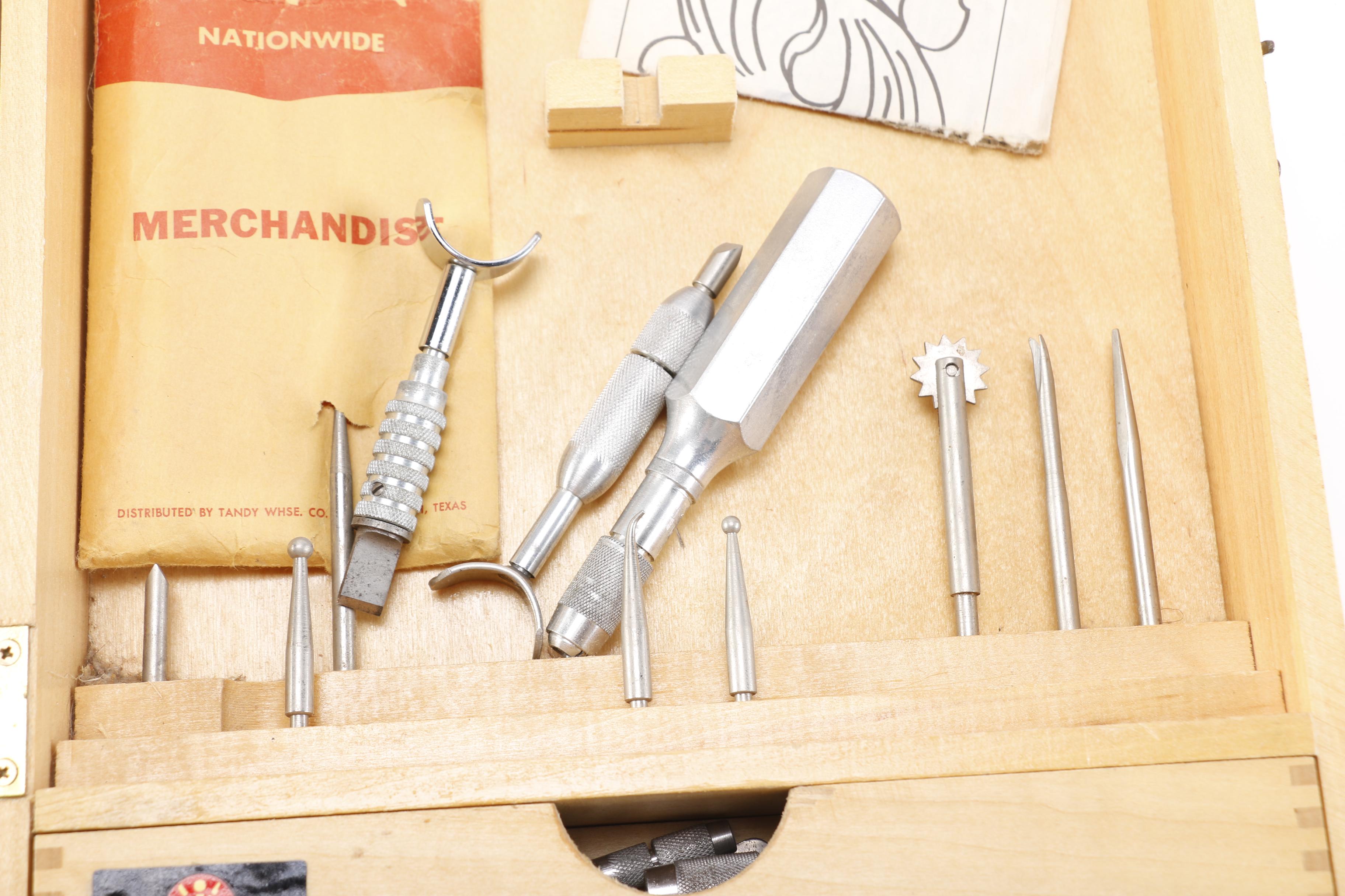 XActo Leather Tooling Kit EBTH