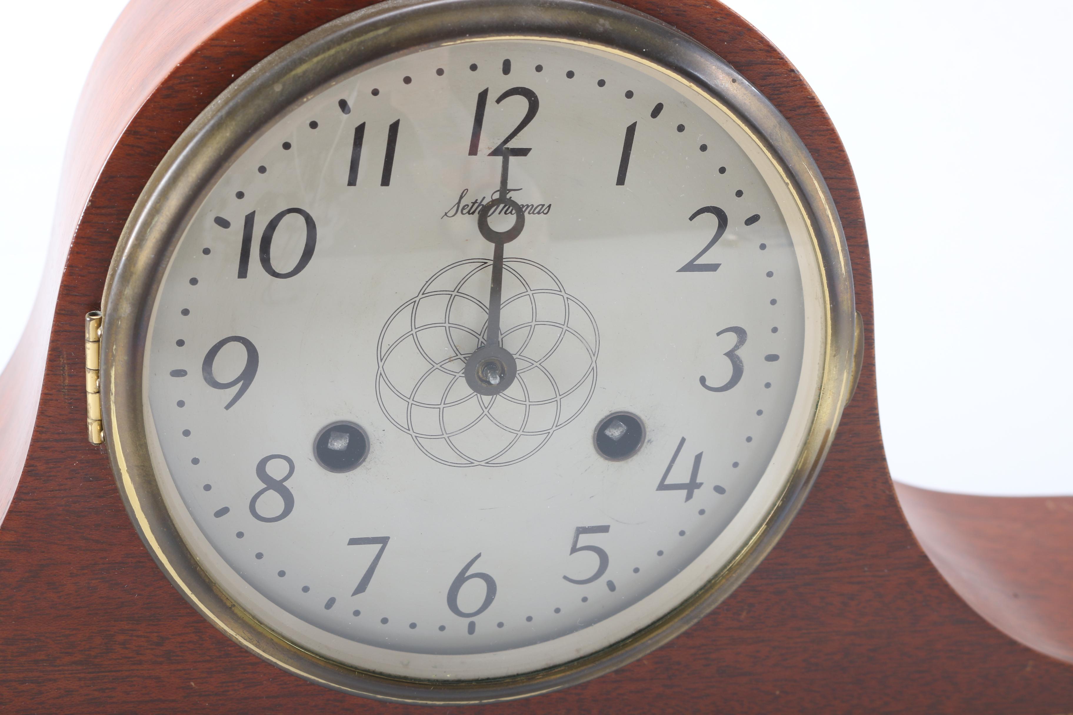 Circa 1956 Seth Thomas "Lynton 2W" Mantel Clock EBTH