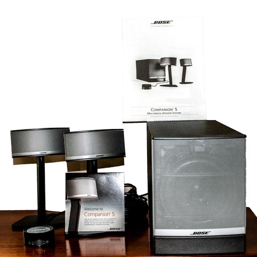 Bose Companion 5 Multimedia Speaker System EBTH
