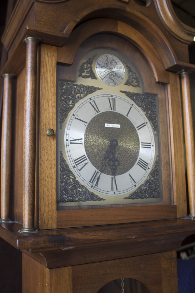 Seth Thomas "Tempus Fugit" Grandmother Clock EBTH