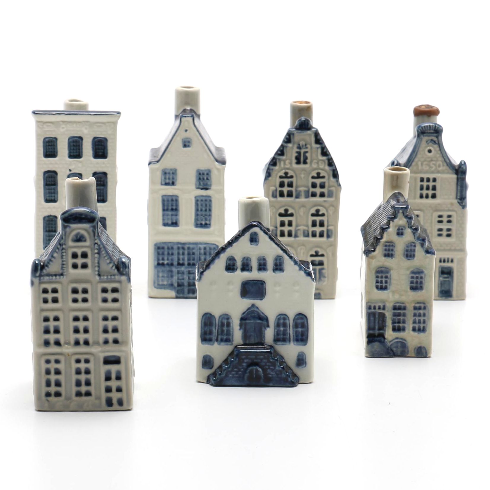 Vintage KLM Ceramic Houses EBTH