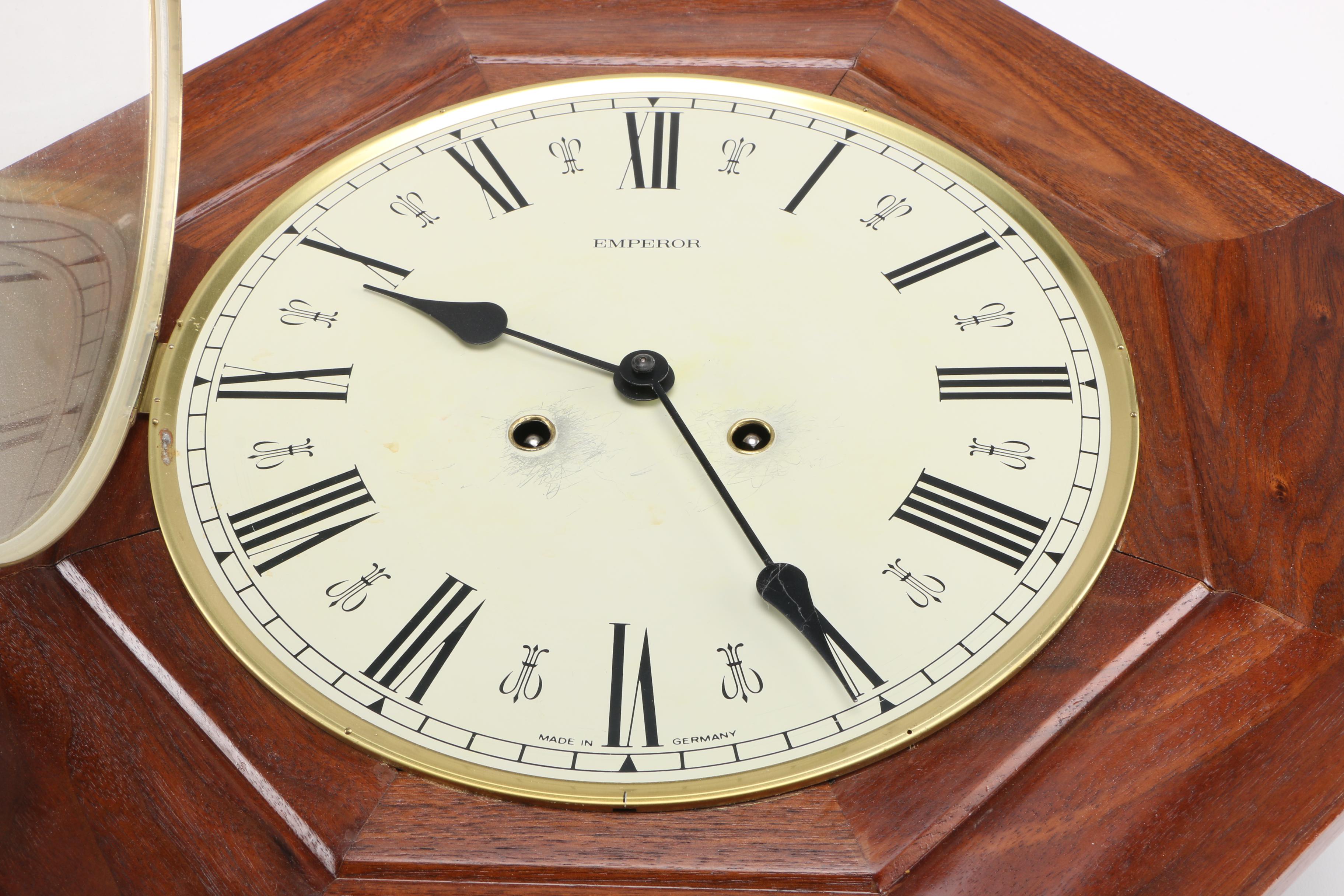 Emperor Pendulum Wall Clock EBTH