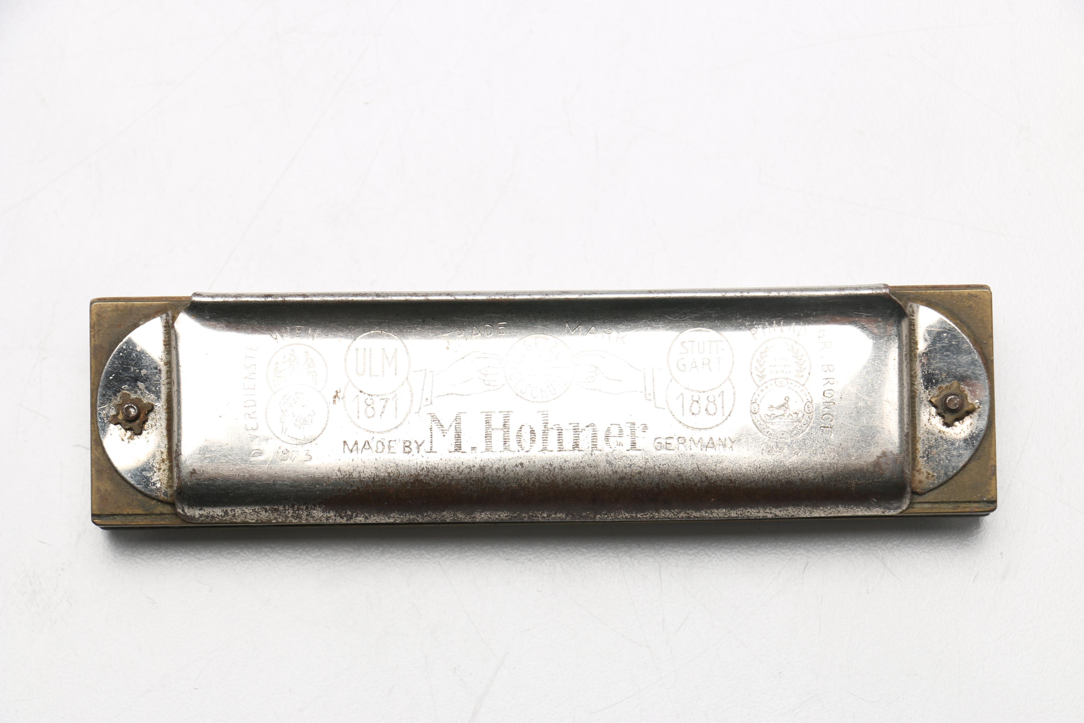 Vintage M. Hohner Chromonica and AutoValveHarp Harmonicas EBTH