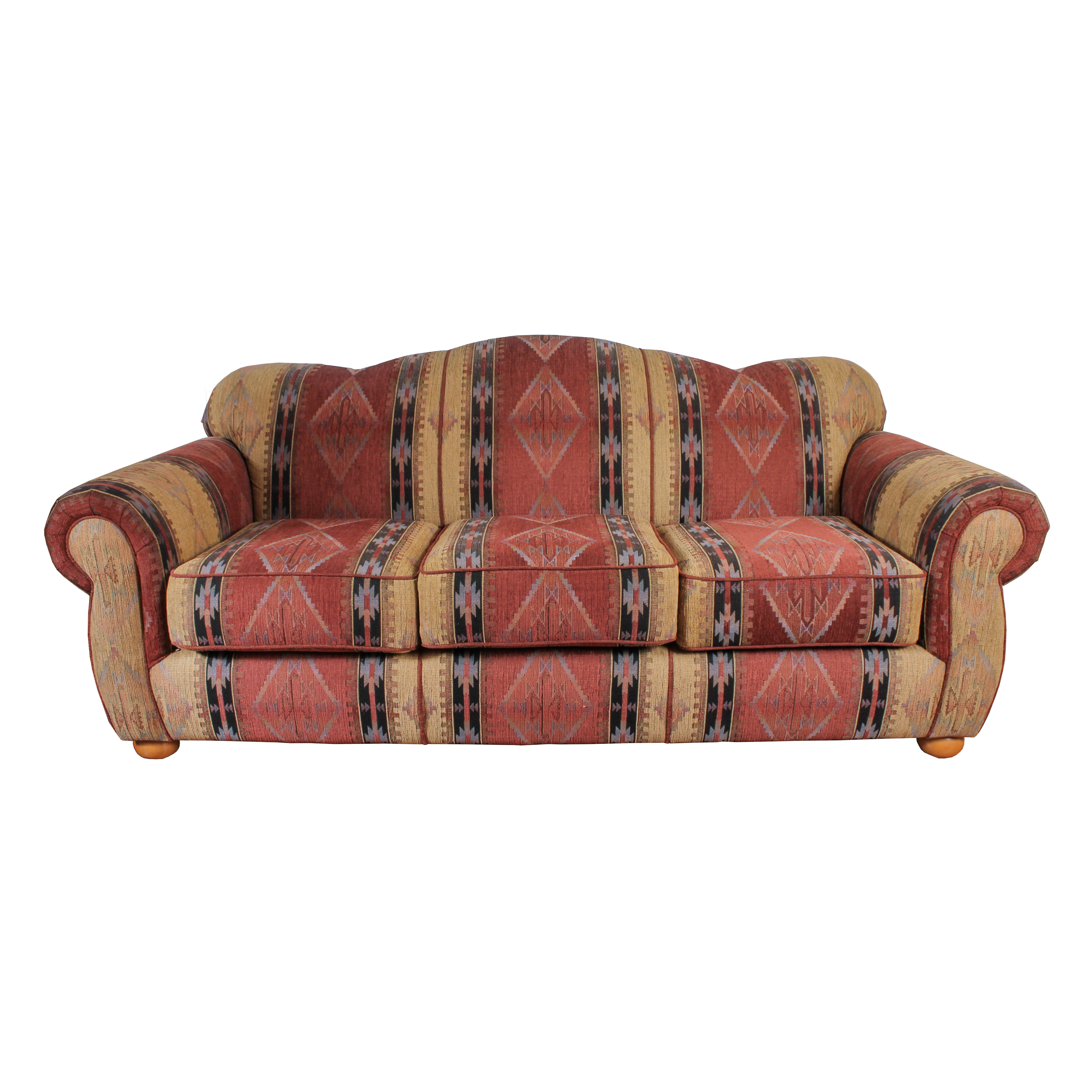 Southwest Style Sofa by The Loren Mitchell Collection EBTH