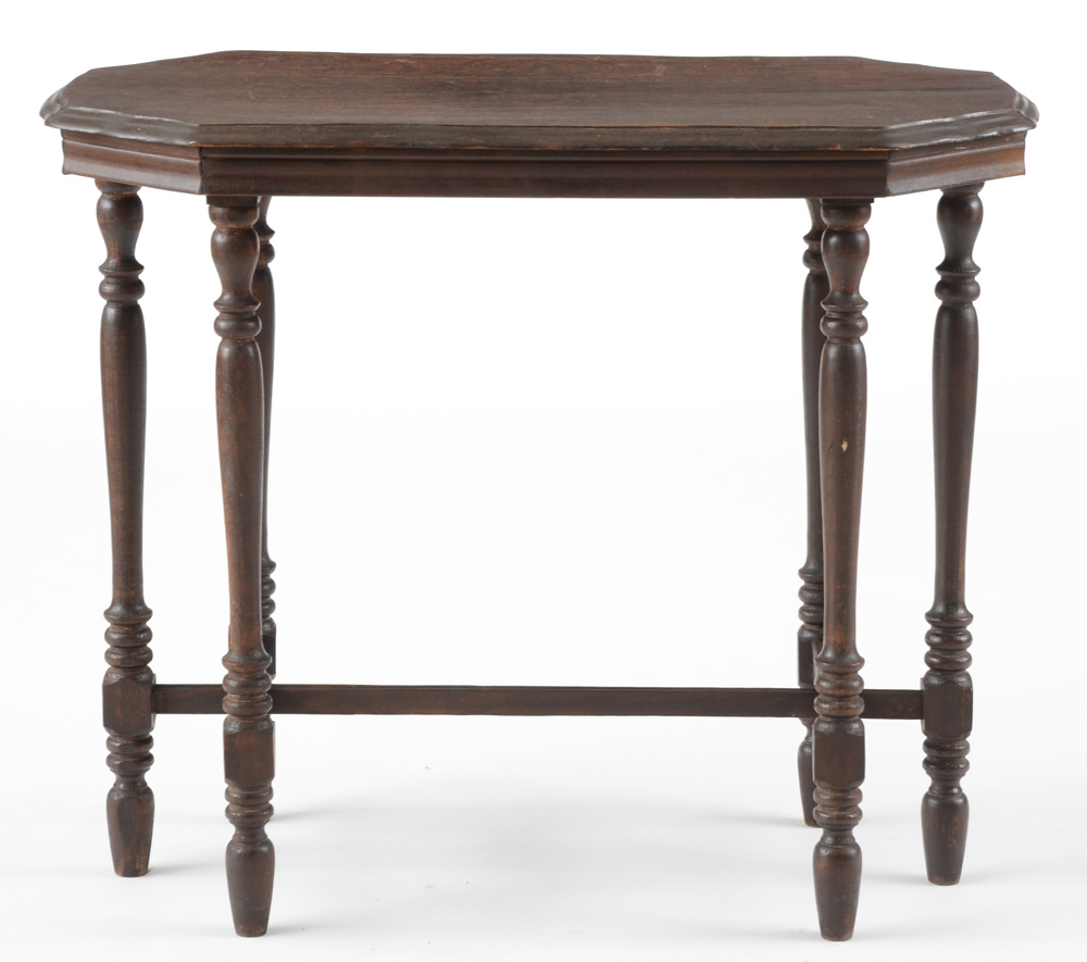 Vintage Mahogany Accent Table EBTH