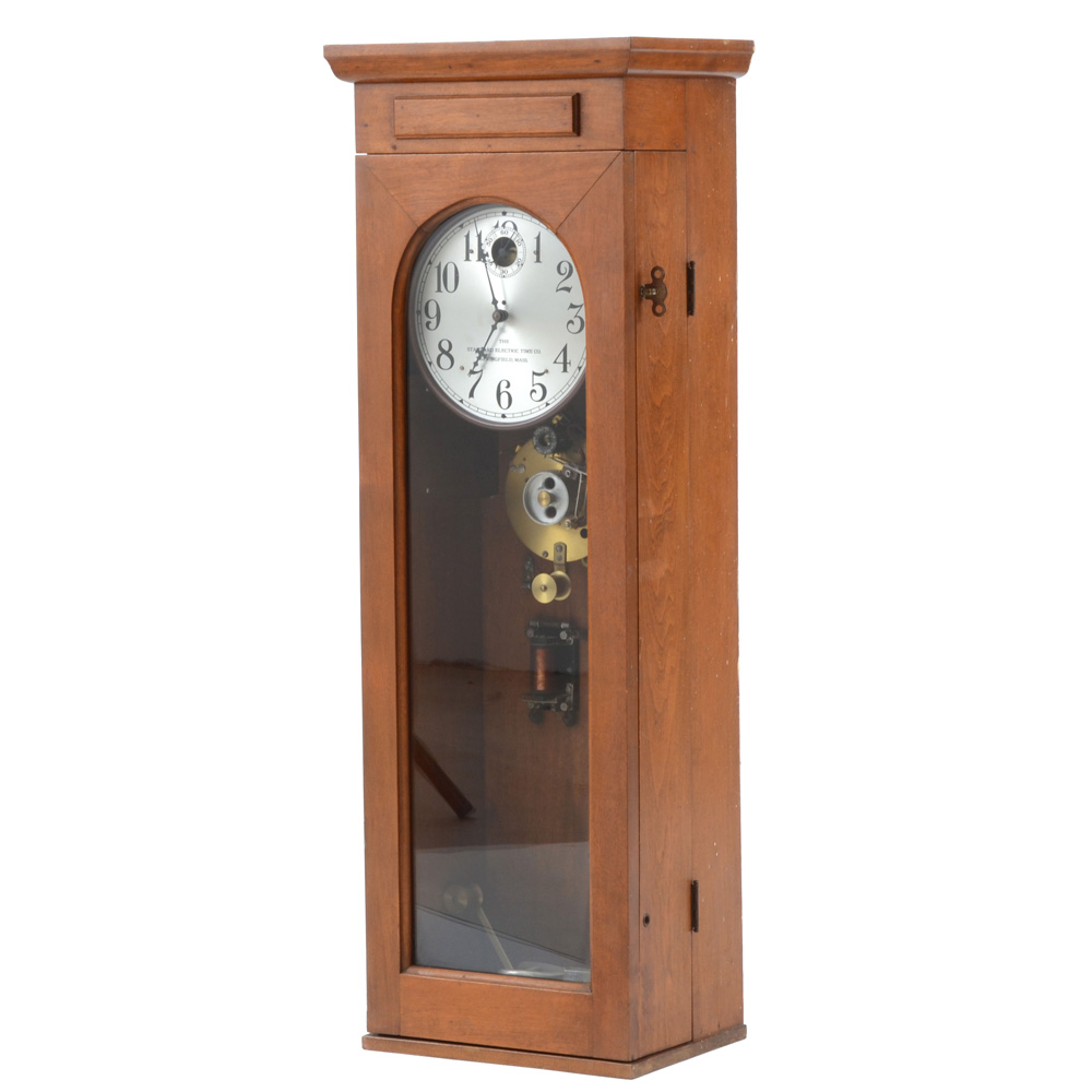 Standard Electric Time Co. Early Synchronized Clock EBTH