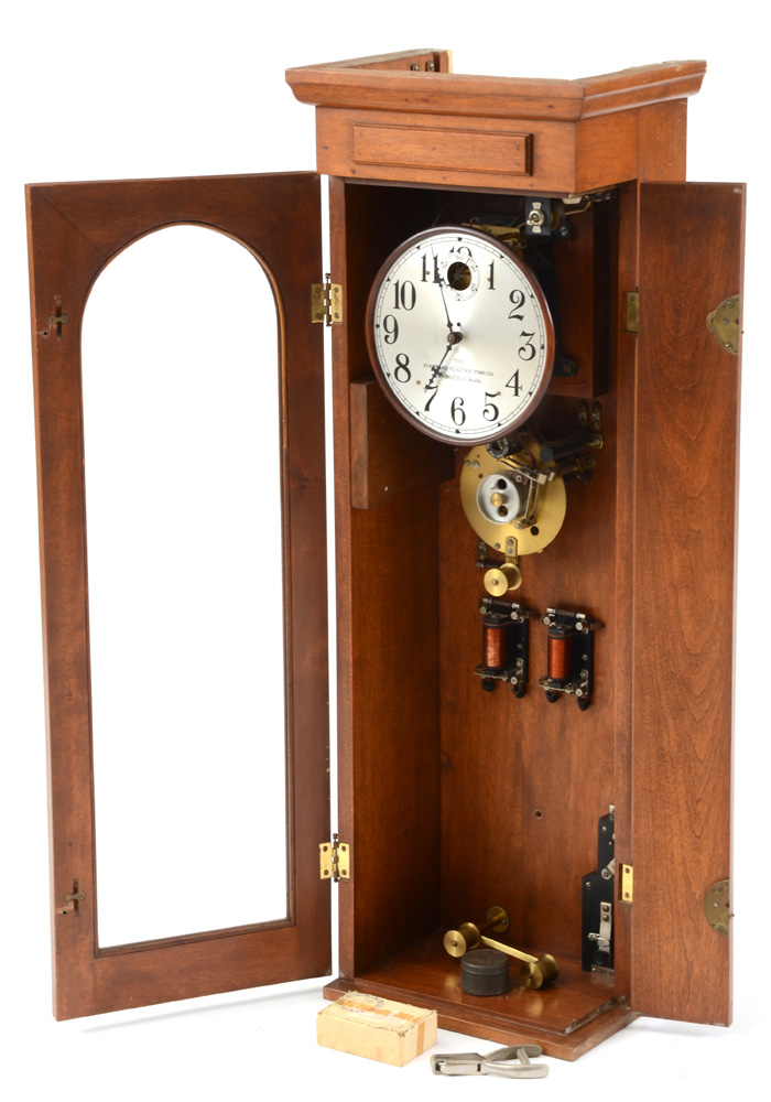 Standard Electric Time Co. Early Synchronized Clock EBTH