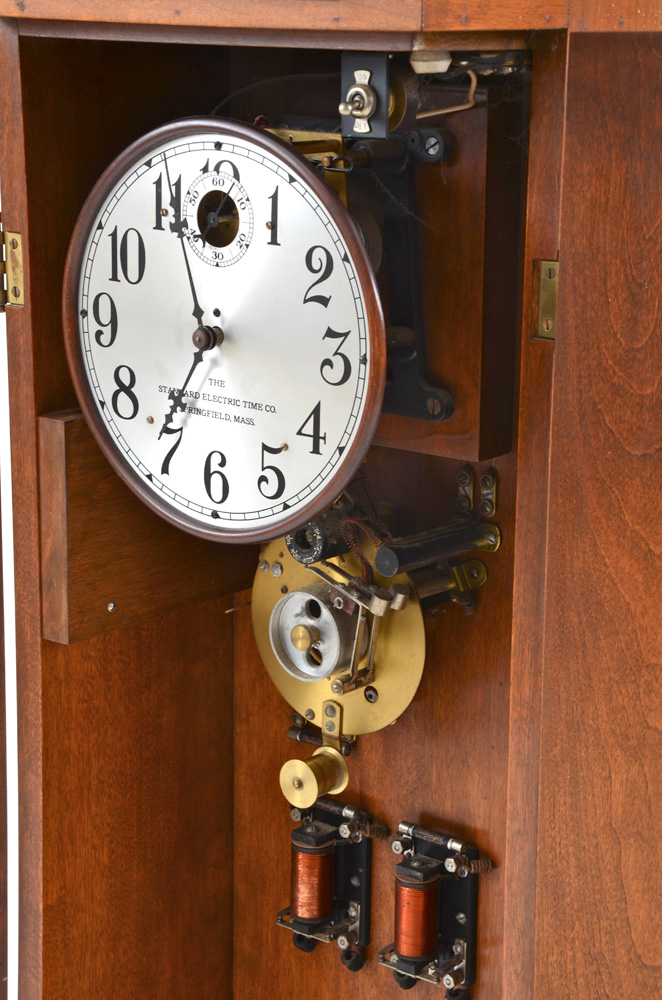 Standard Electric Time Co. Early Synchronized Clock EBTH