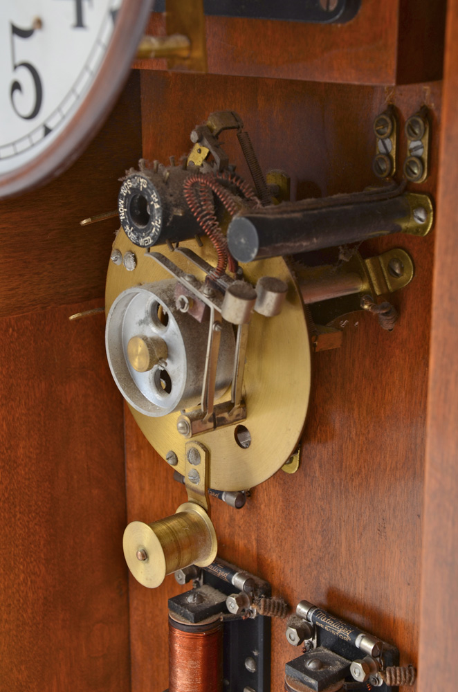 Standard Electric Time Co. Early Synchronized Clock EBTH