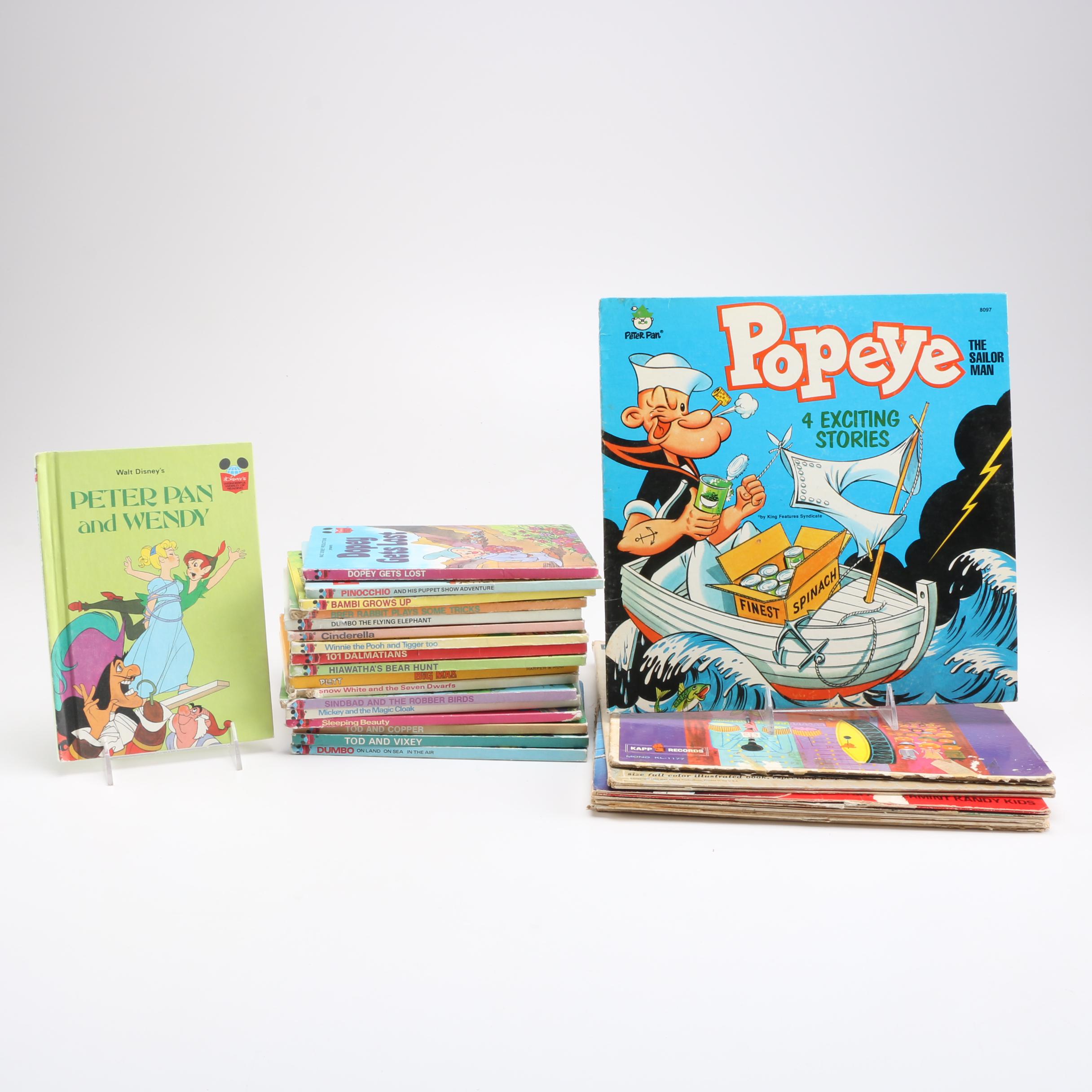 Disney Popeye And Other Children S Books And Records Ebth