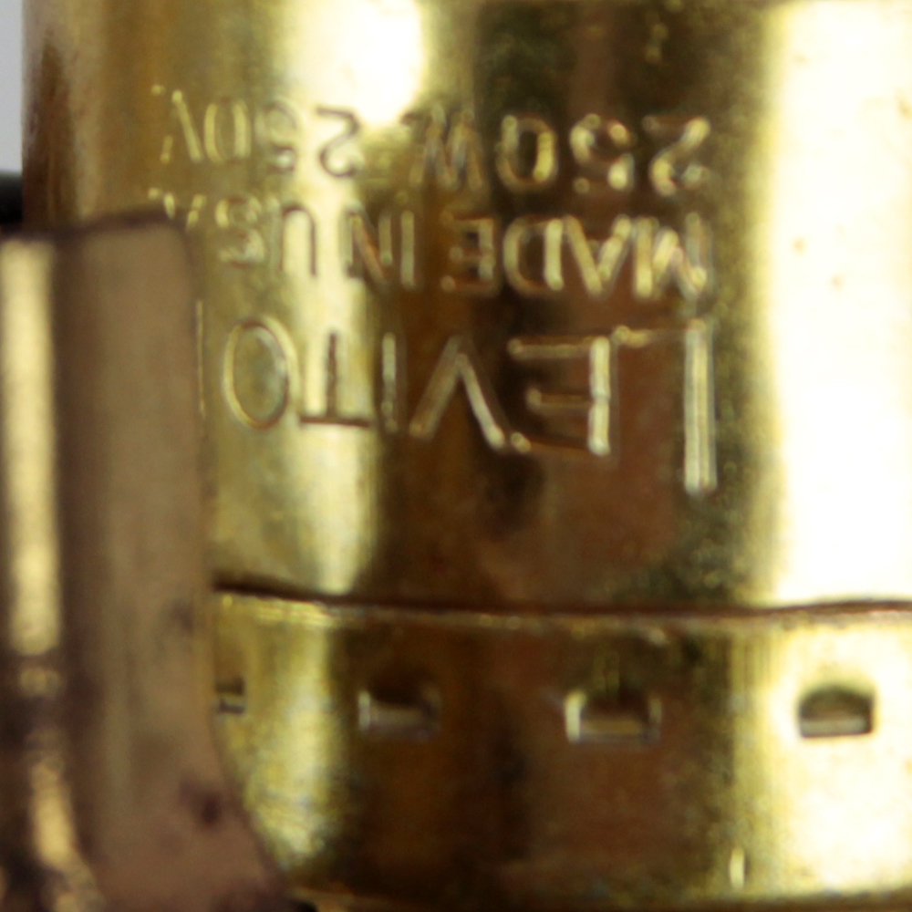 Pair of Hollywood Regency Style Murano Glass and Gilt Metal Table Lamps