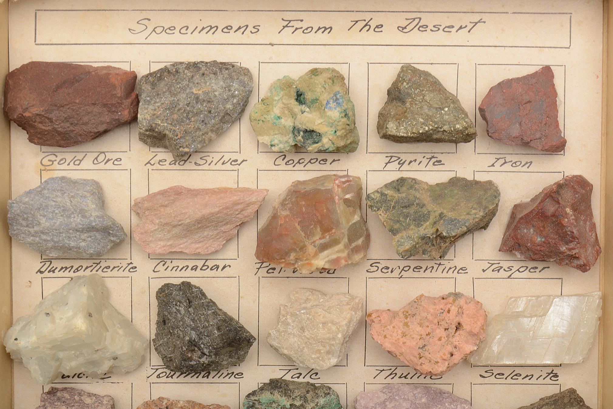 Mineral Specimens From the Desert EBTH