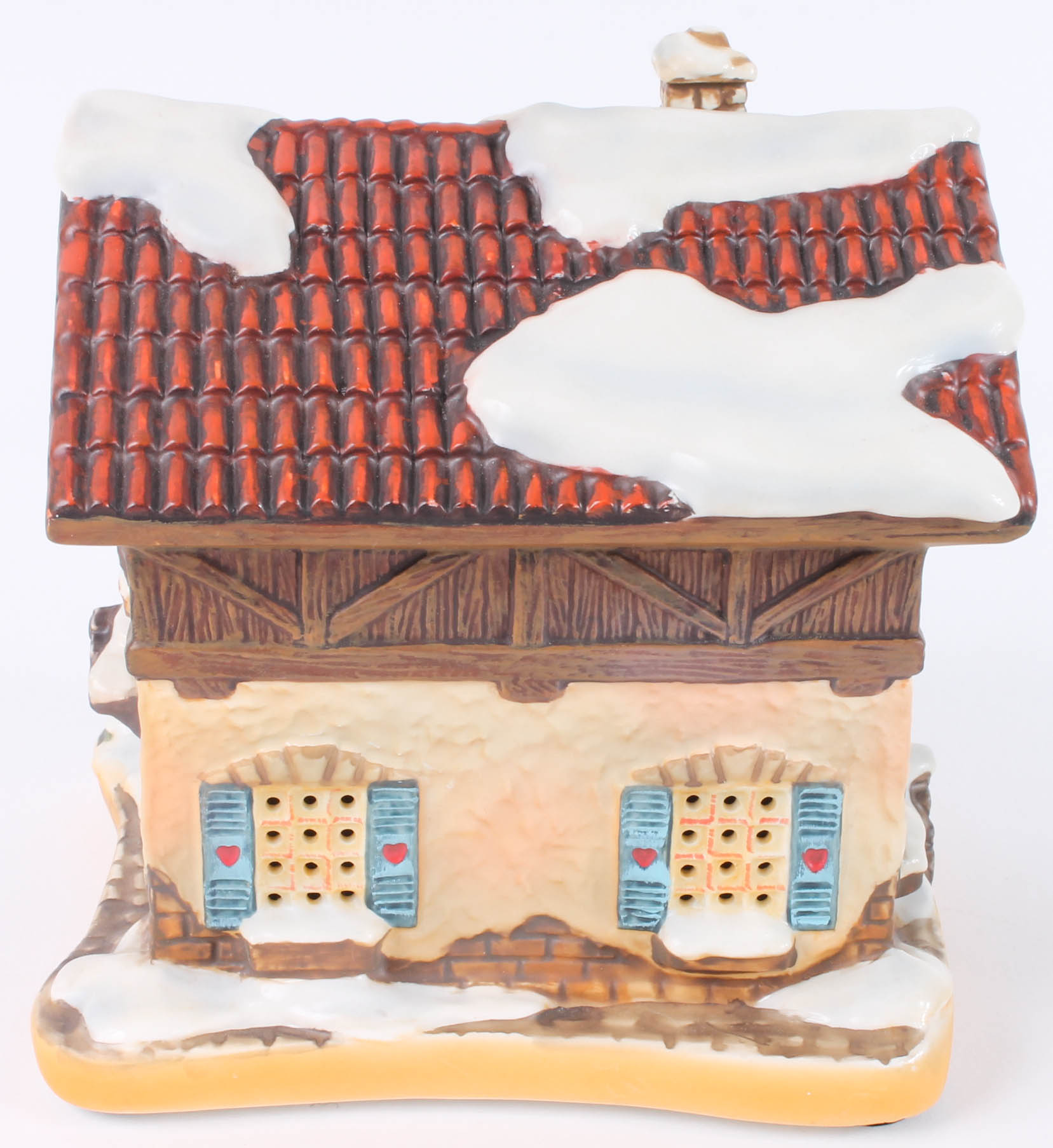 Three Hummel Christmas Village Building Figurines EBTH