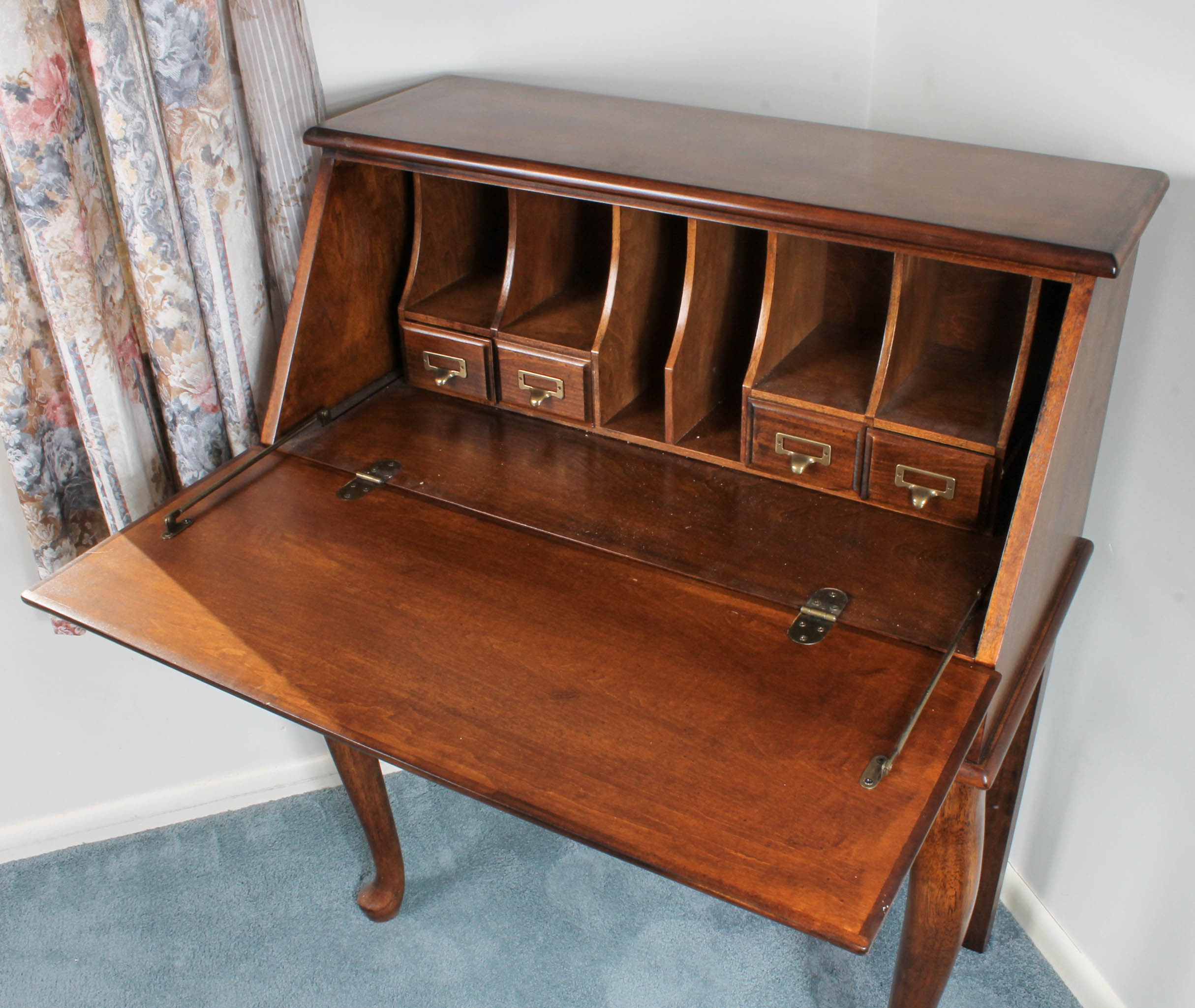 Federal Style Cherry Secretary Desk by Ashley EBTH
