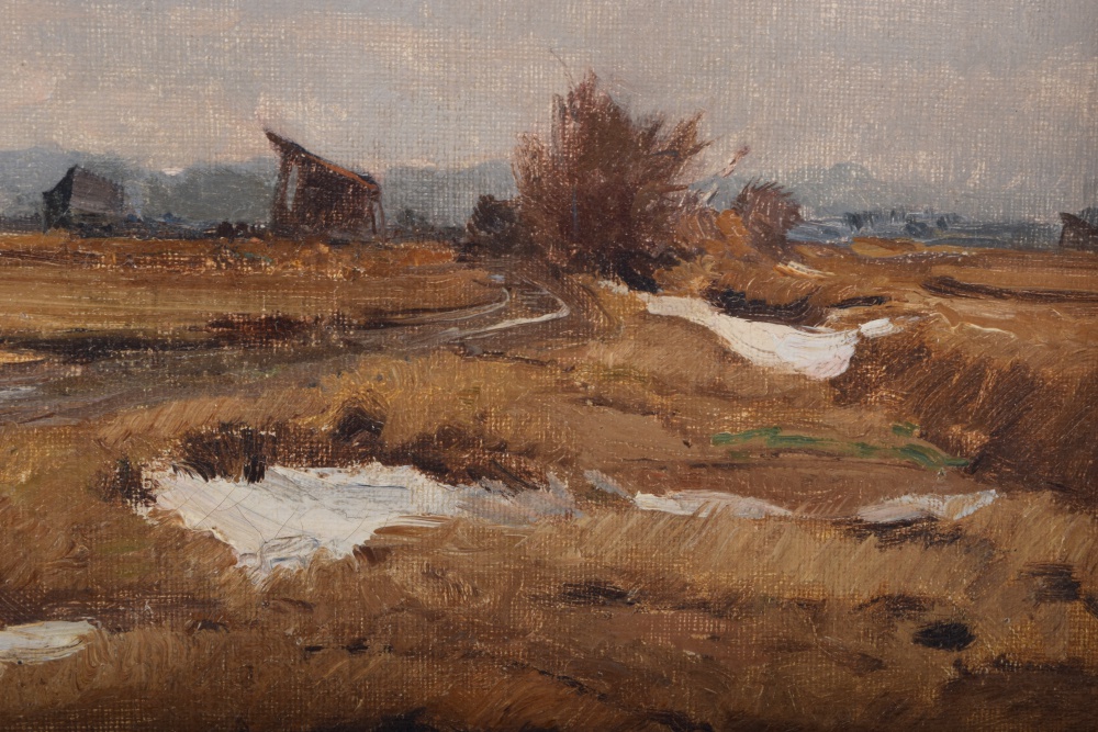 Original German Landscape Painting by Herman Stockmann, 18671939 EBTH