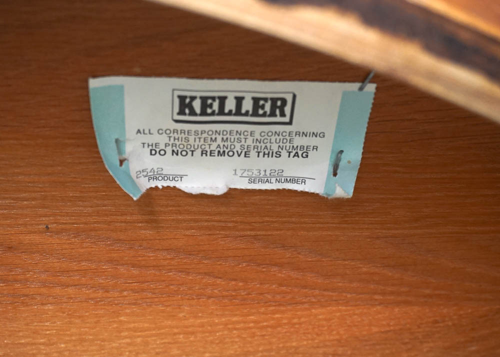 Oak Dining Table With Chairs by Keller EBTH