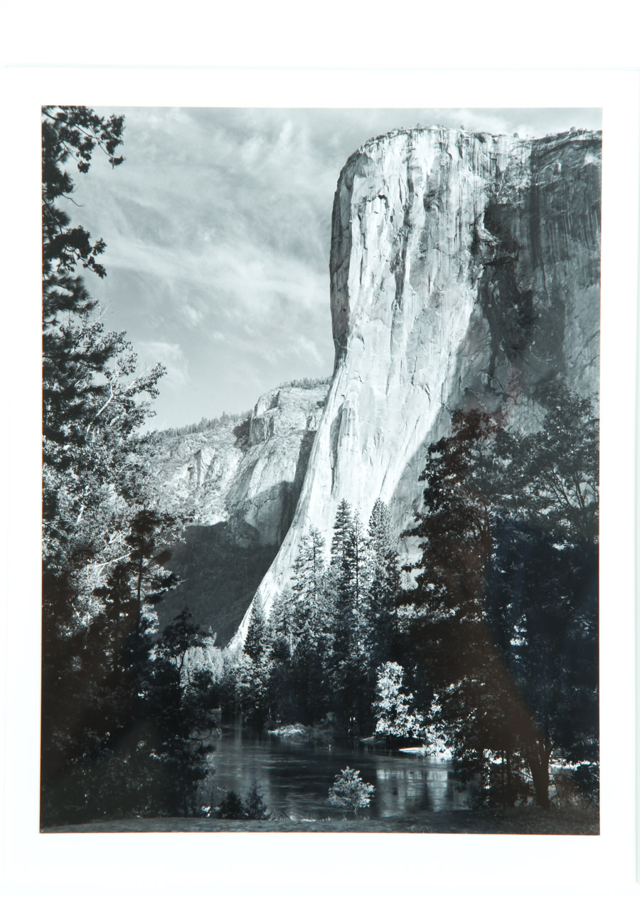 Ansel Adams Gelatin Silver Print "El Capitain" EBTH