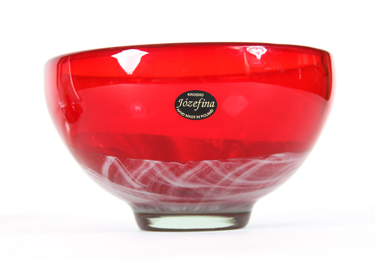 Rosenthal Vase, Krosno Poland Bowl, and Art Glass Paperweight EBTH