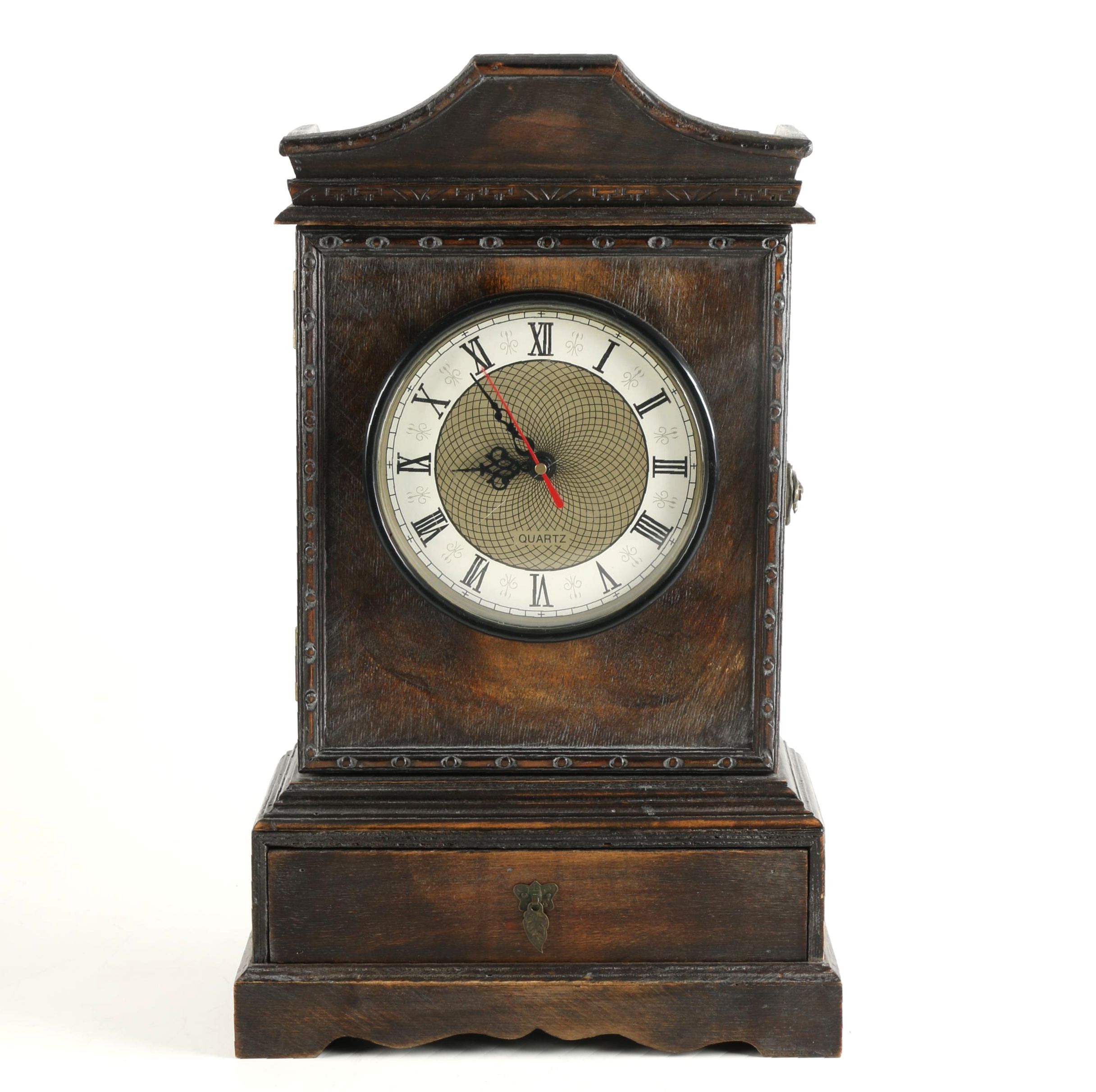 Vintage Quartz Mantel Clock EBTH