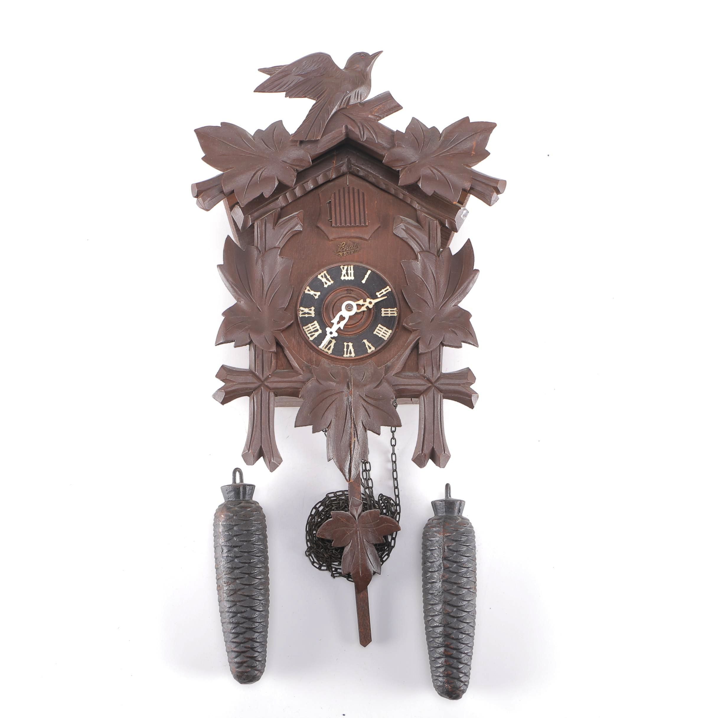 Schatz Eight Day Cuckoo Clock EBTH