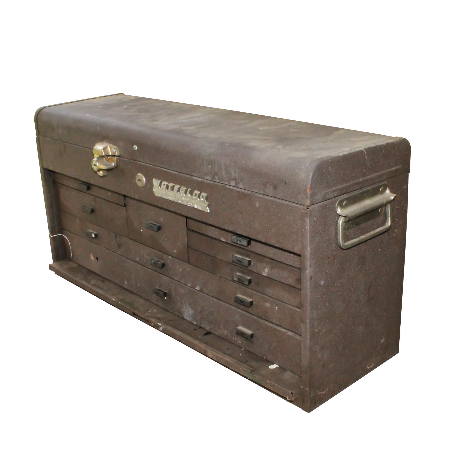 Vintage Waterloo Toolbox with Tools EBTH