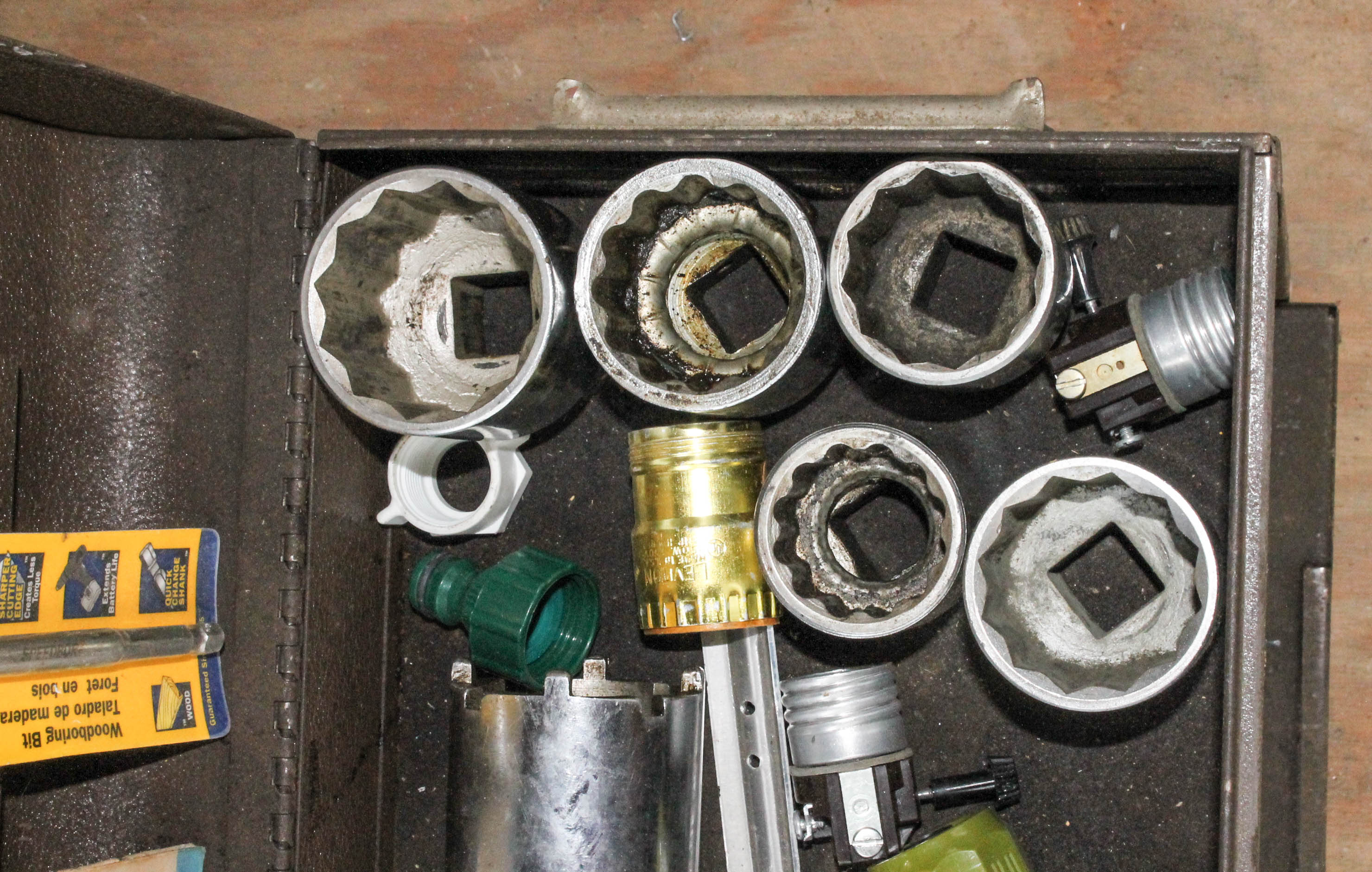 Vintage Waterloo Toolbox with Tools EBTH