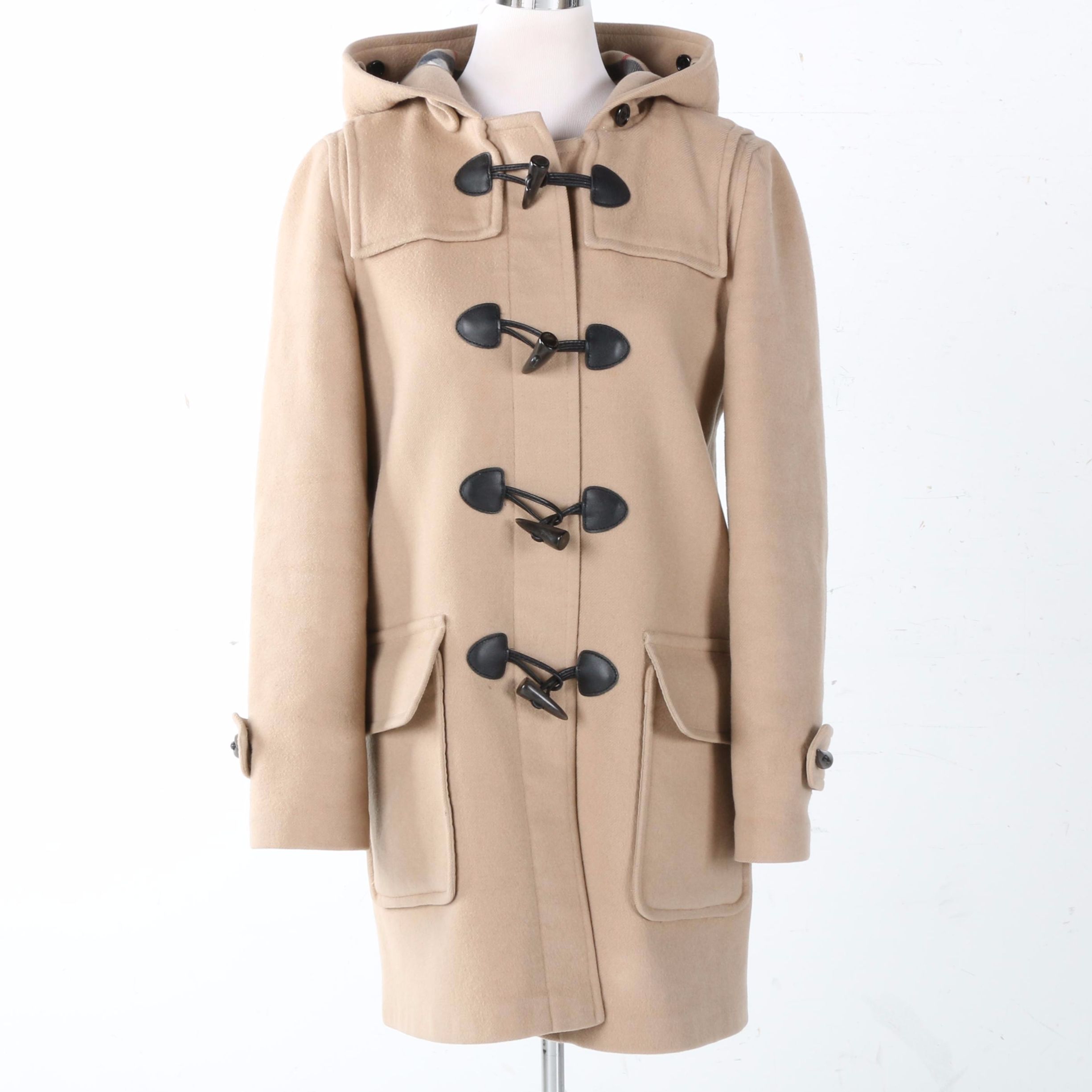burberry brit coat wool