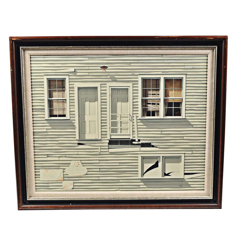 Ward H. Nichols Original Oil on Canvas "Fresh White" EBTH