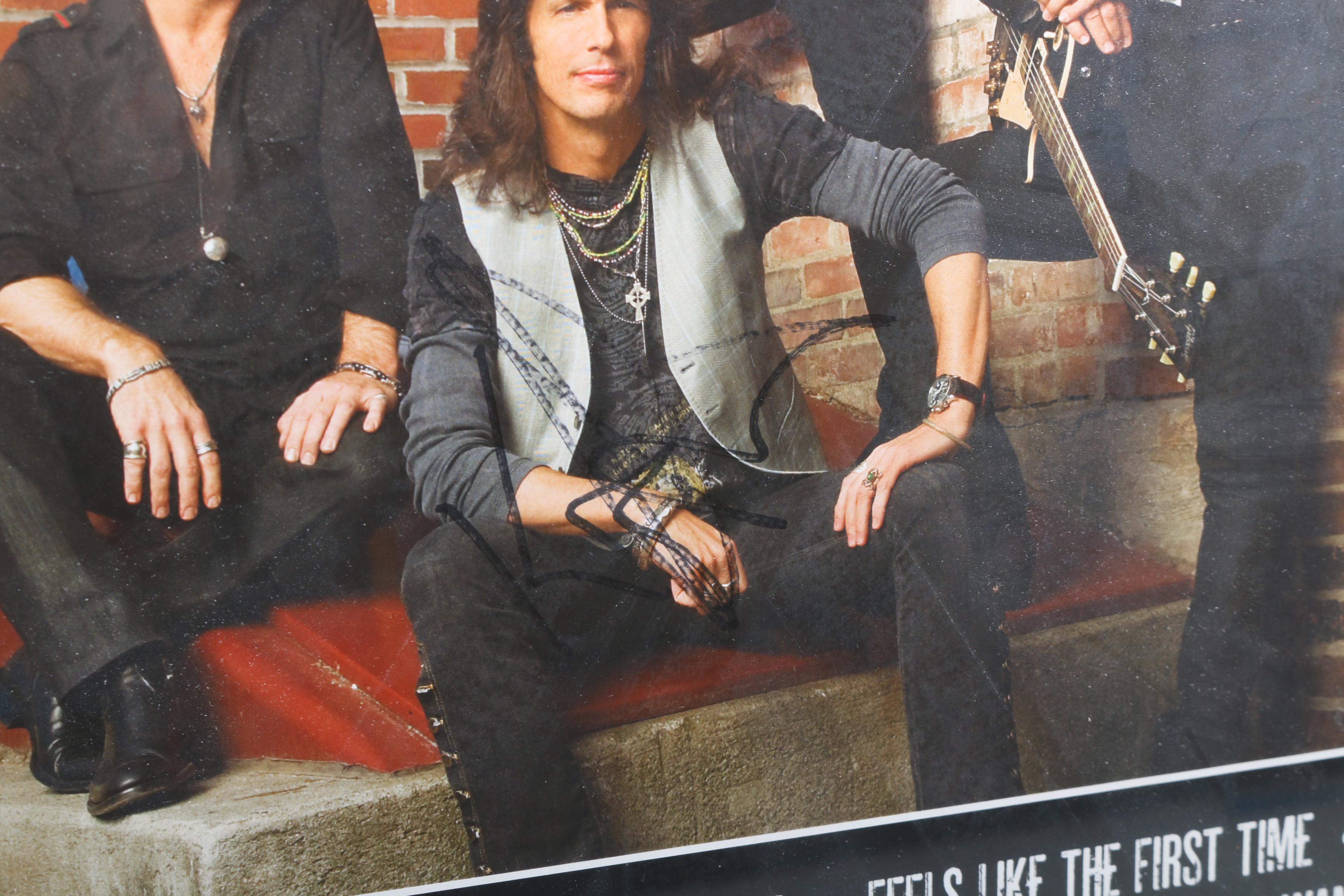 Signed Foreigner Poster and Bruce Hornsby Record EBTH