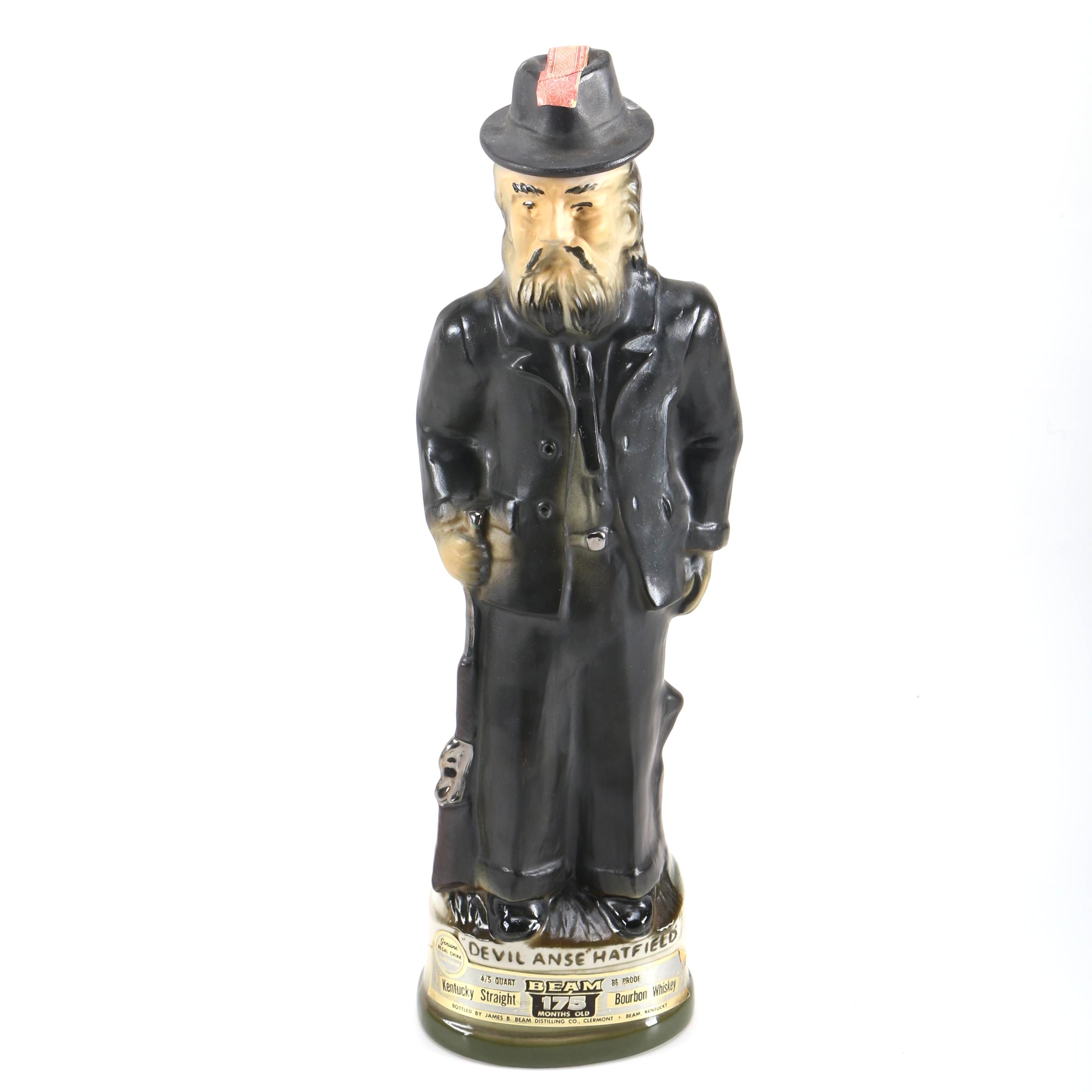 Devil Anse Hatfield Jim Beam Decanter EBTH