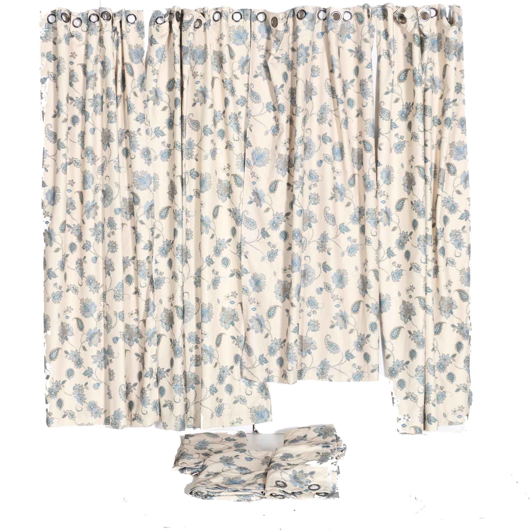 Floral Window Panels by Linden Street EBTH