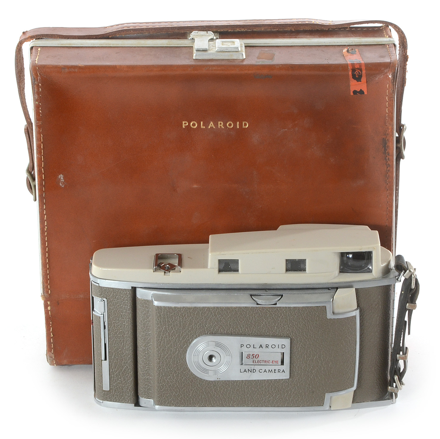 Three Vintage Polaroid Cameras in Cases EBTH