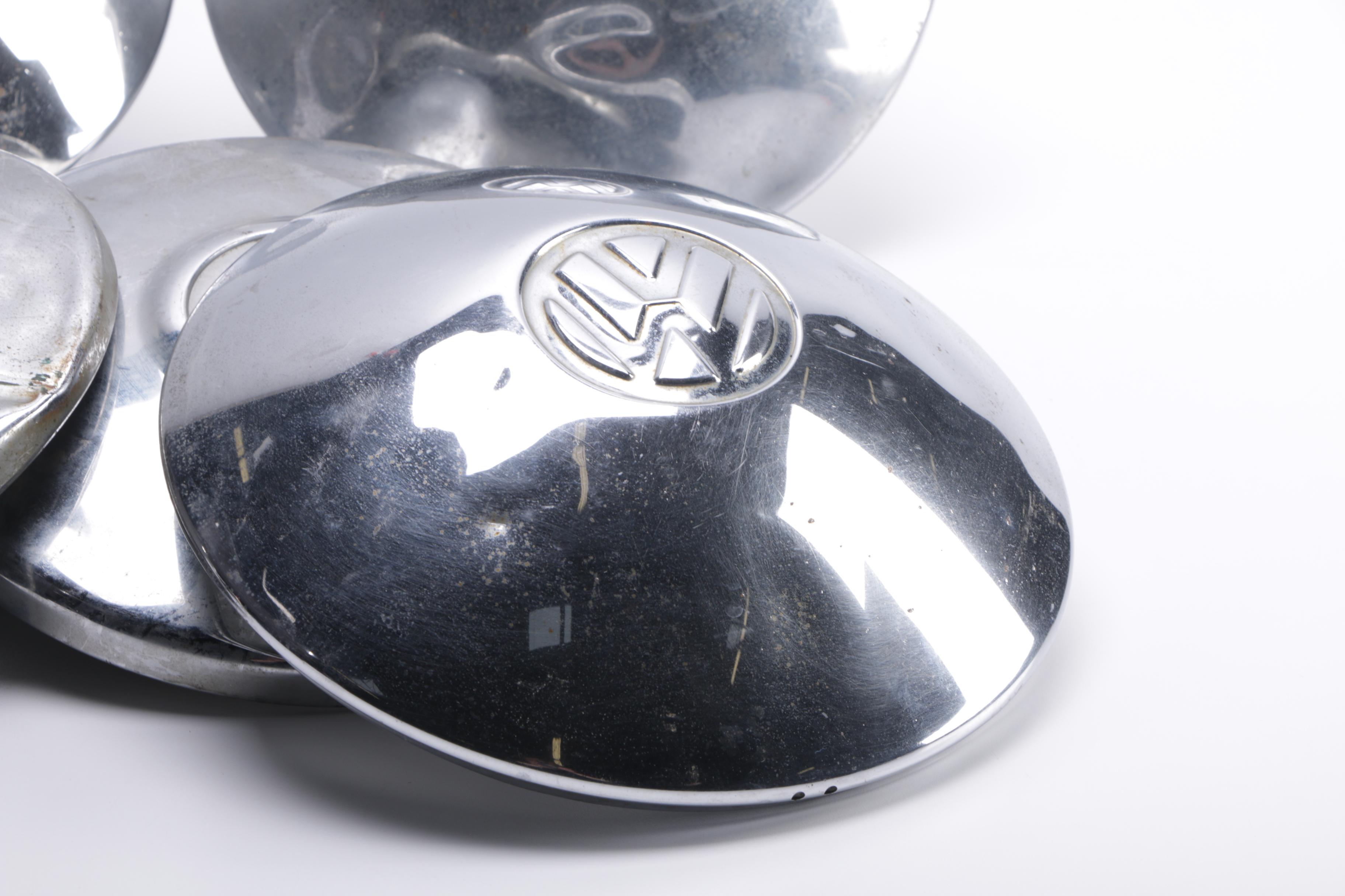 Vintage Volkswagen Beetle HalfMoon Hubcaps EBTH