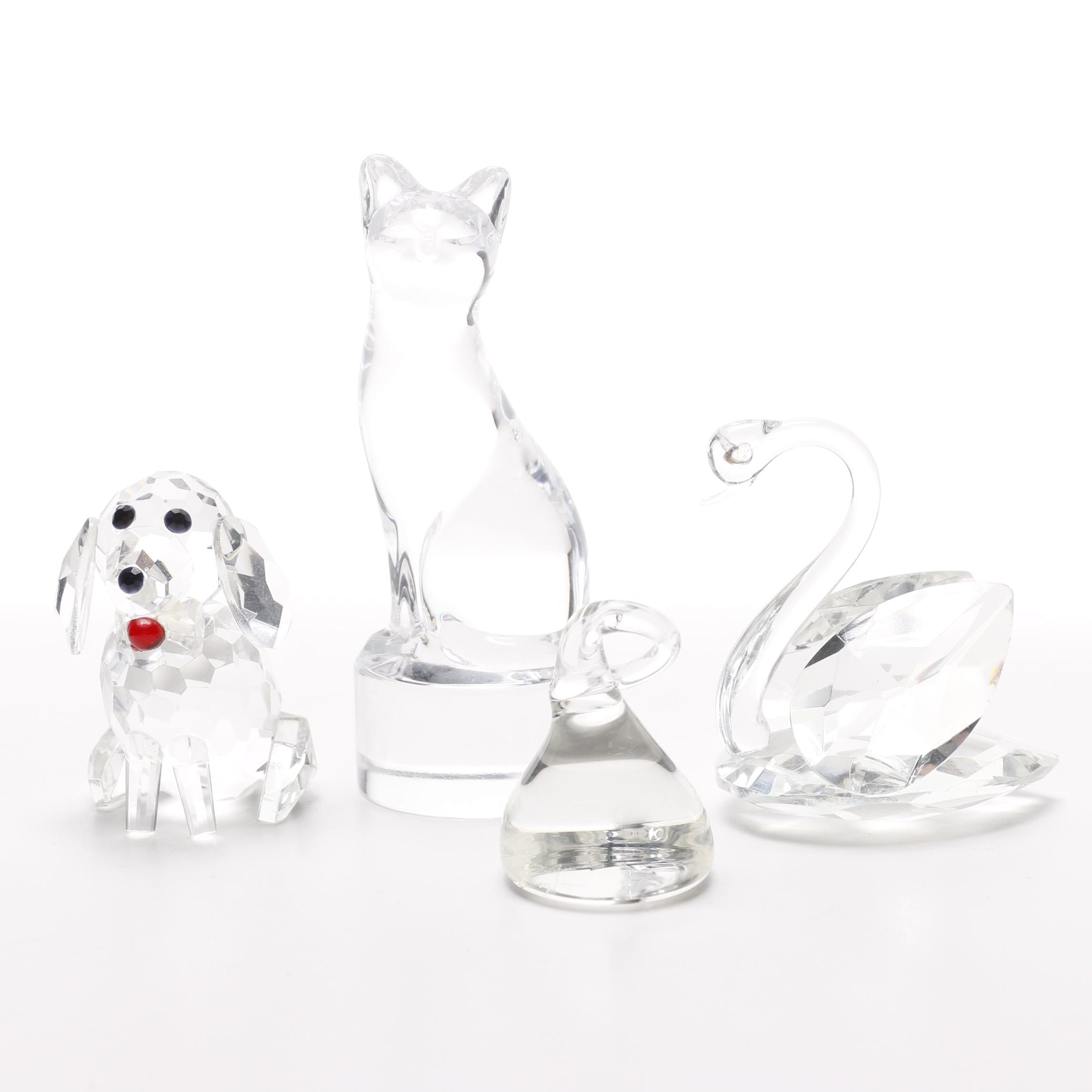 Miniature Crystal Figurines Including Hoya EBTH