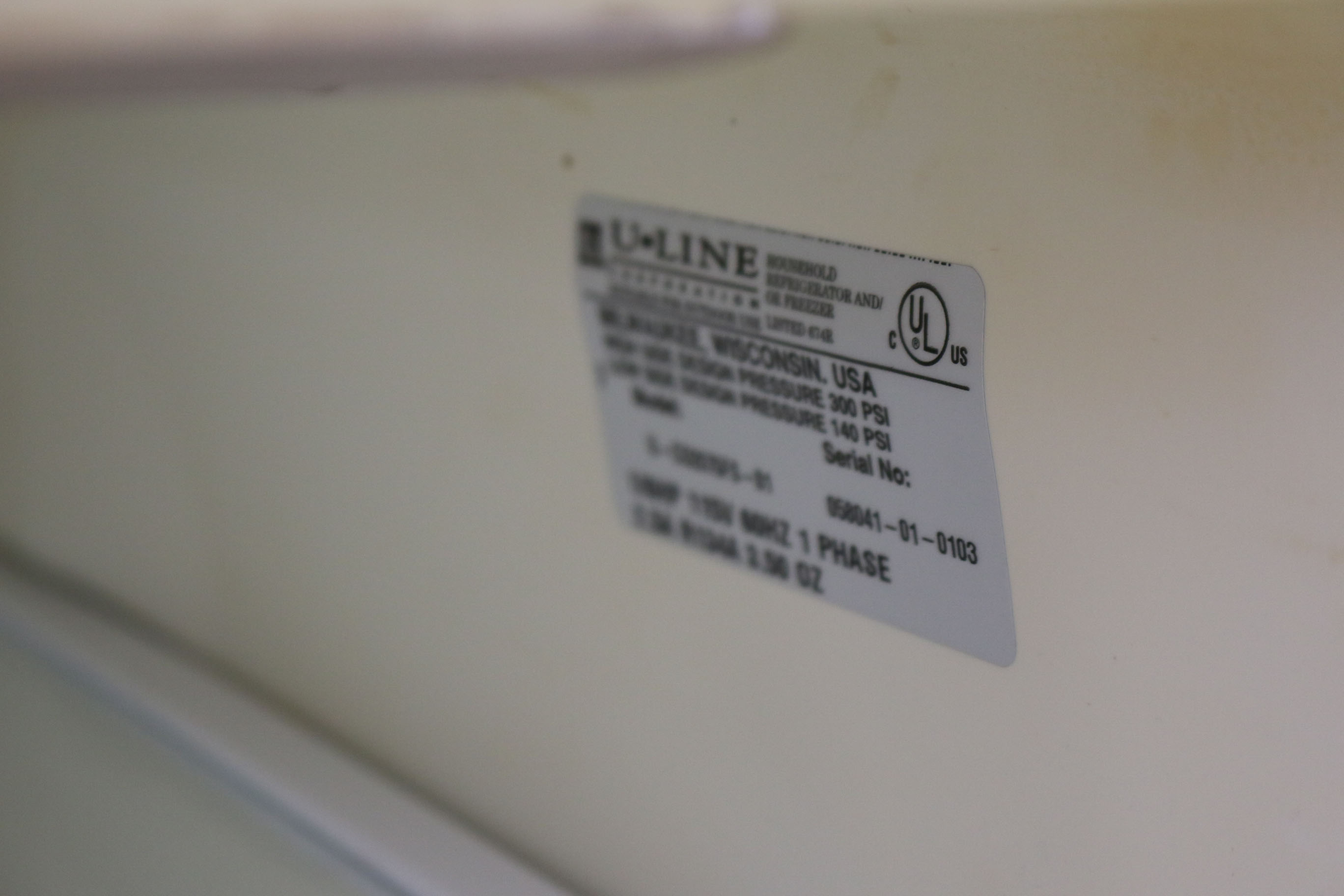 ULine Outdoor Refrigerator EBTH