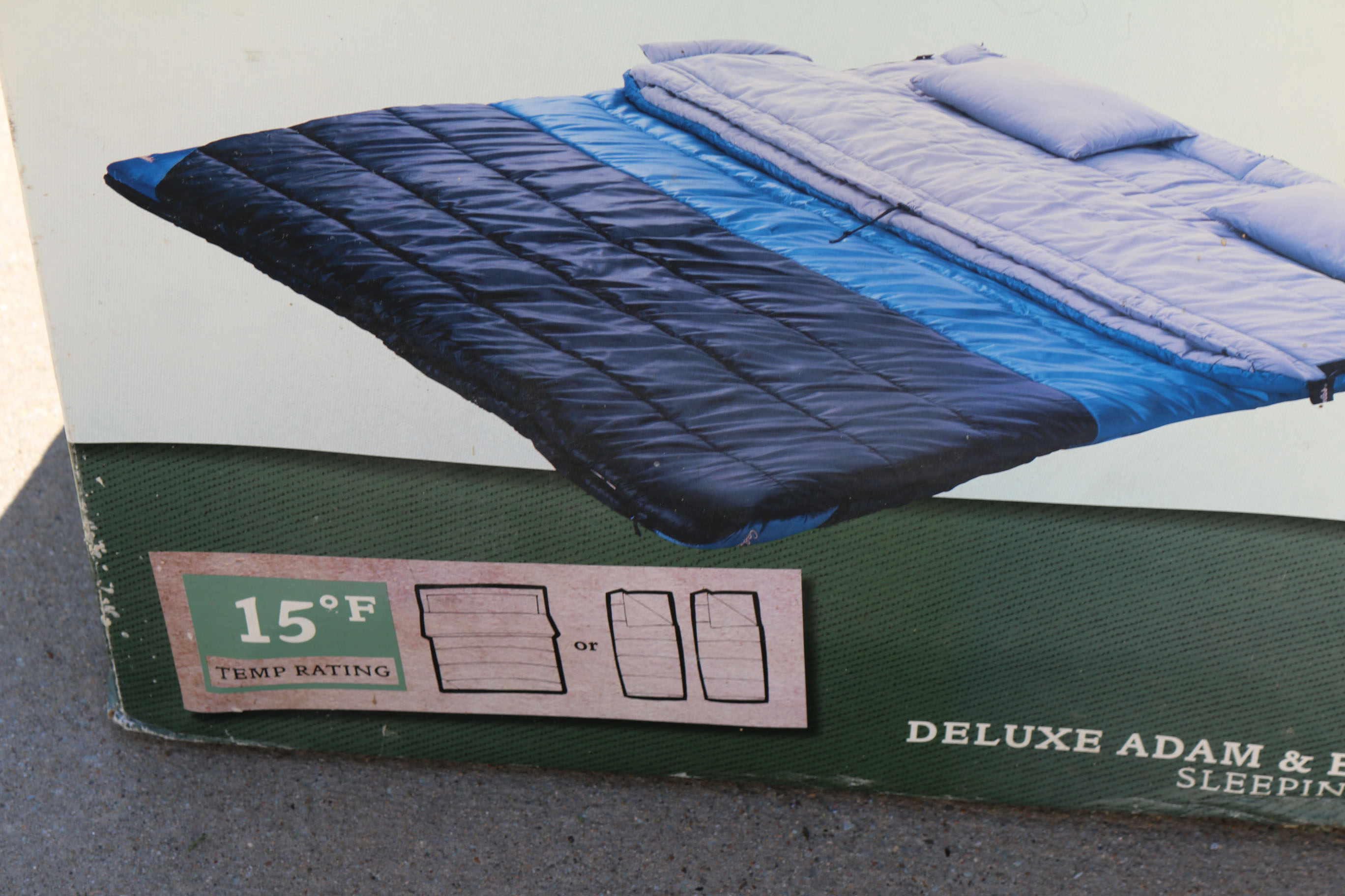 Cabela's Deluxe Adam & Eve Sleeping Bag EBTH