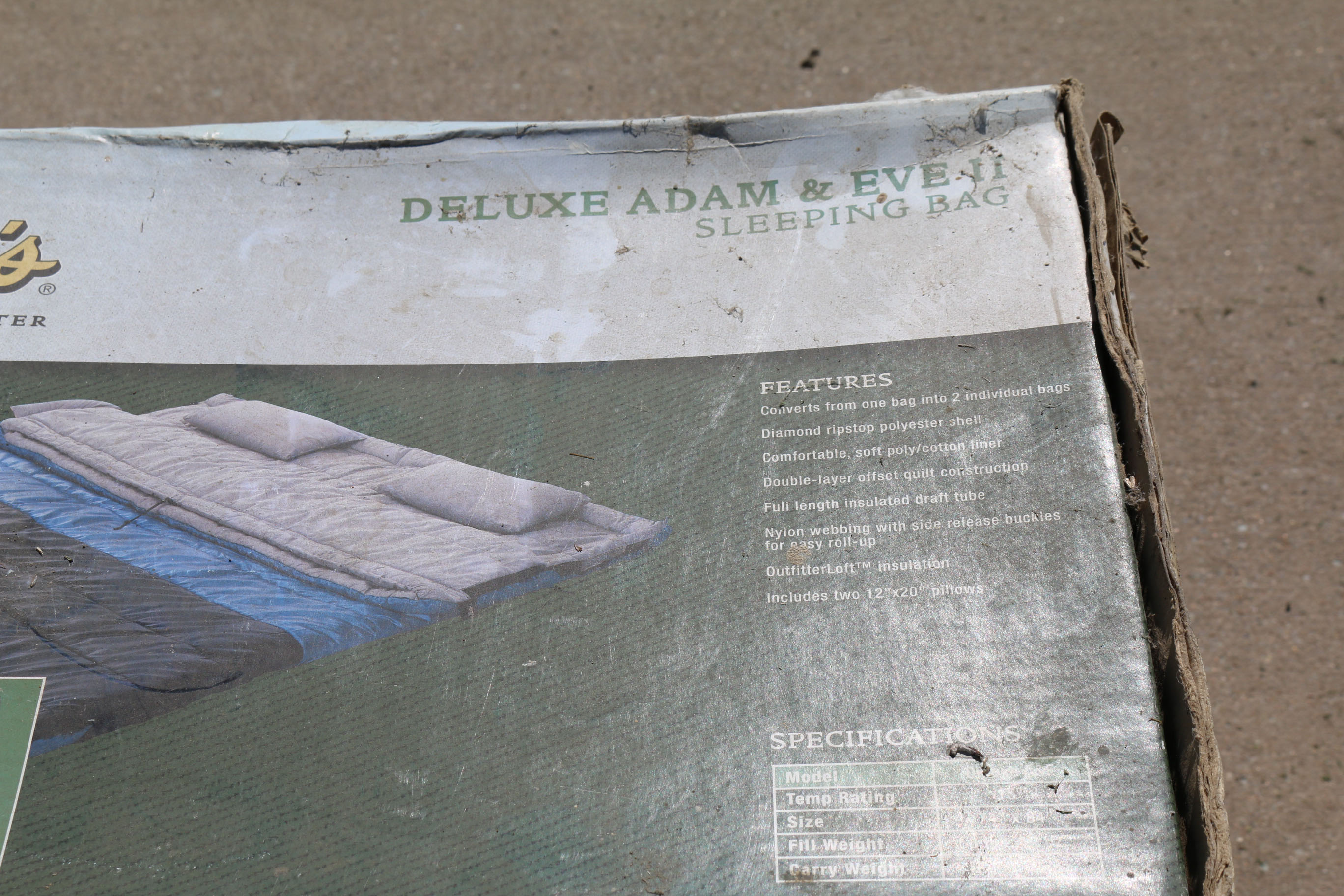 Cabela's Deluxe Adam & Eve Sleeping Bag EBTH