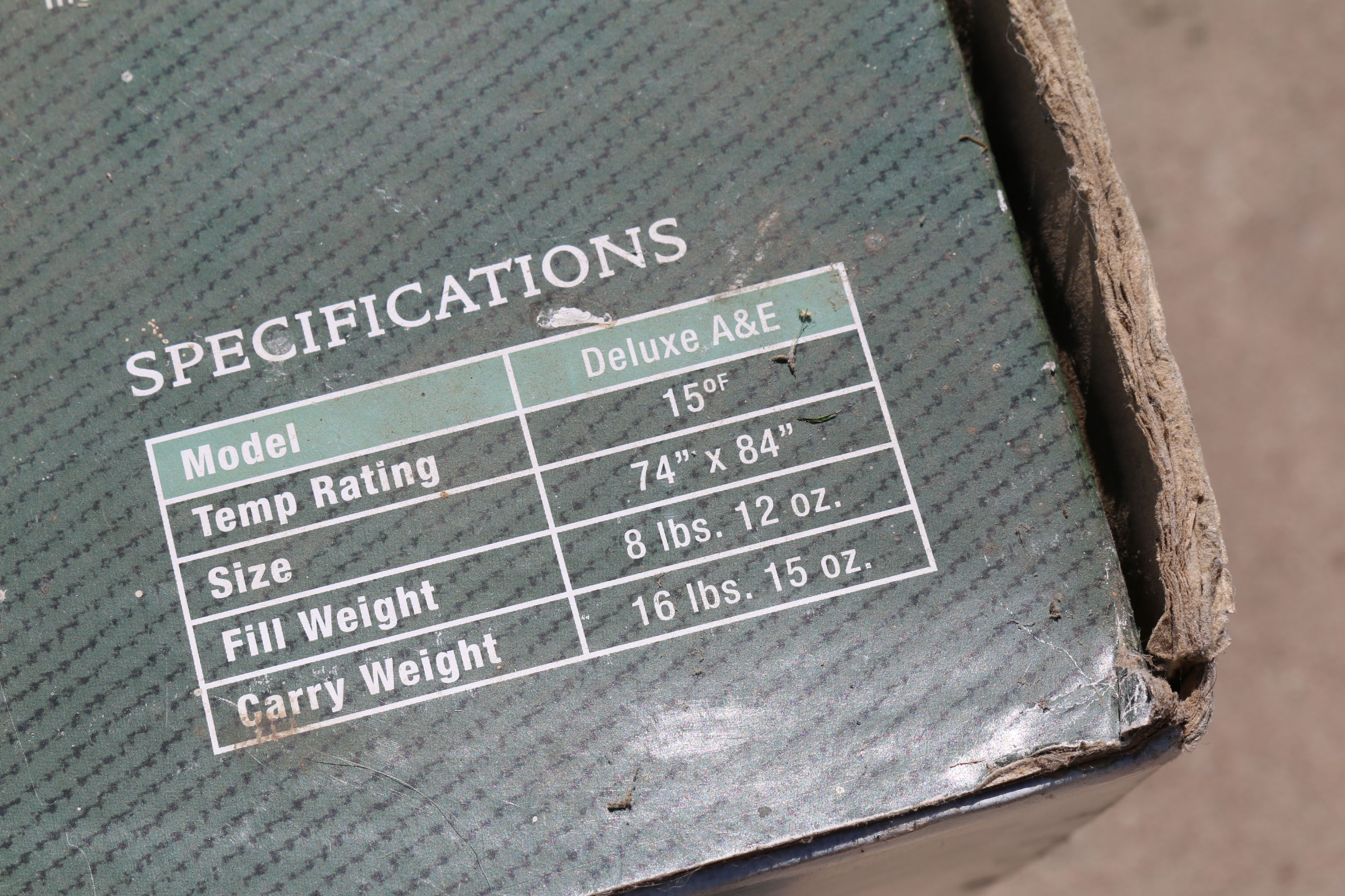 Cabela's Deluxe Adam & Eve Sleeping Bag EBTH