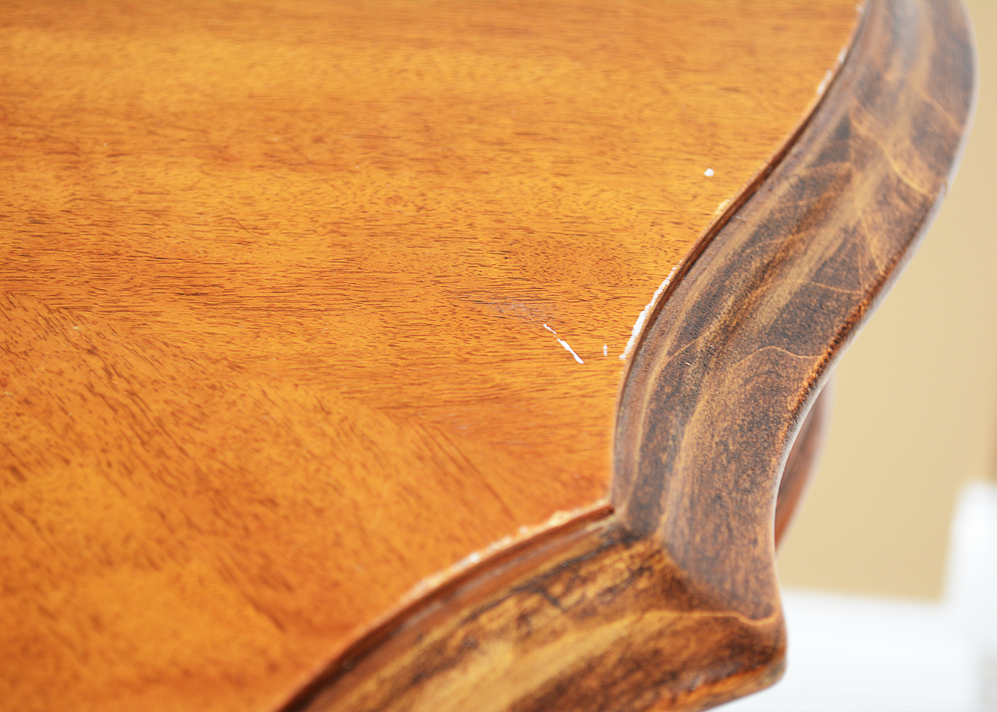 "White Furniture Company" Wood Pedestal Table EBTH