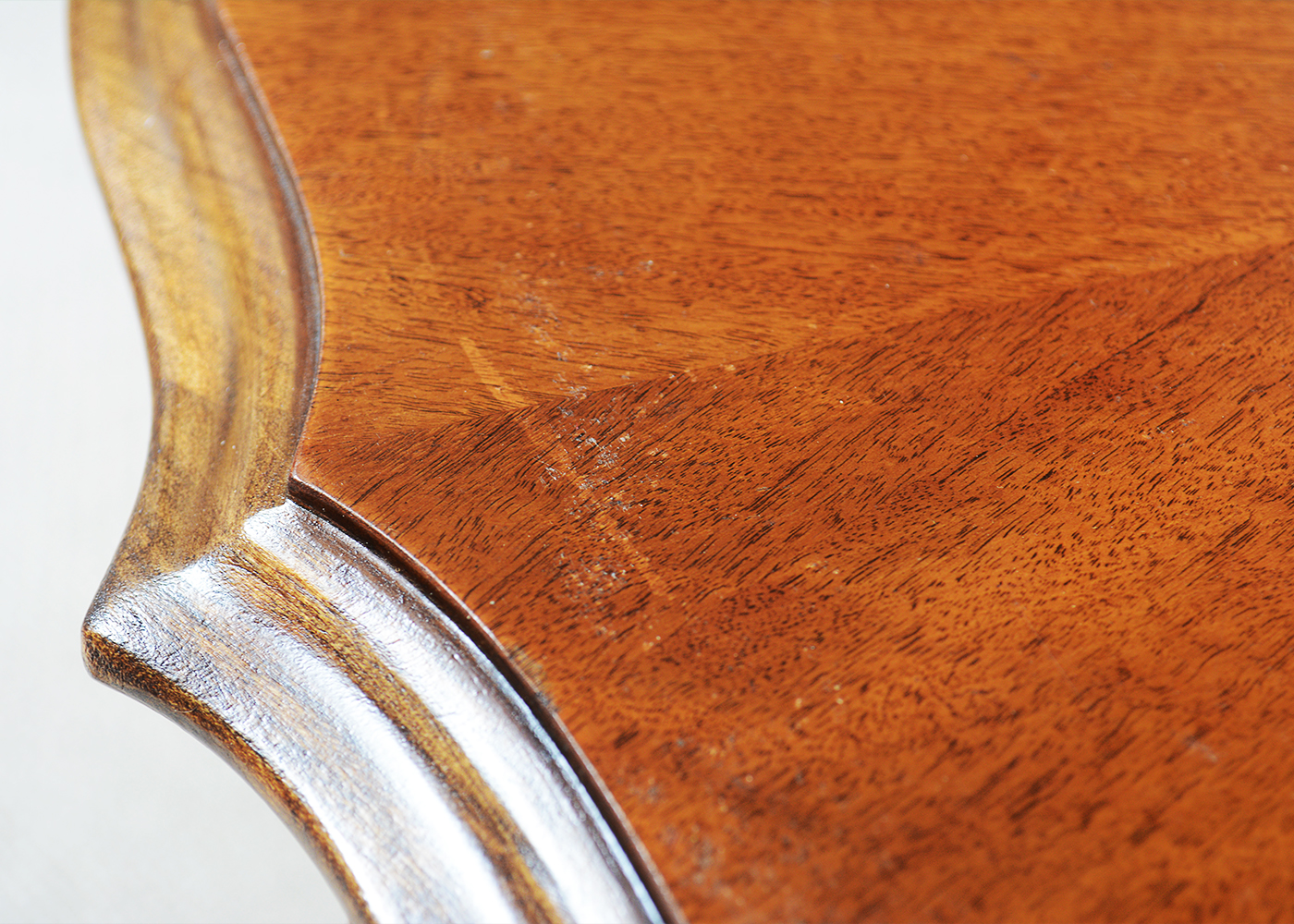 "White Furniture Company" Wood Pedestal Table EBTH