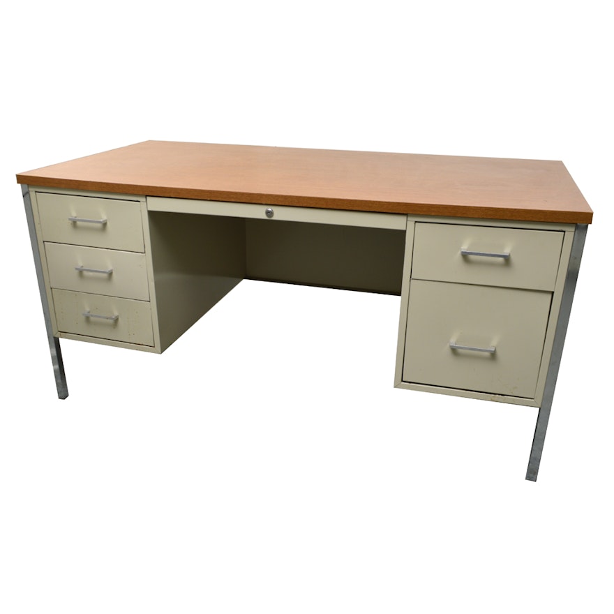 Hon Metal Desk Ebth